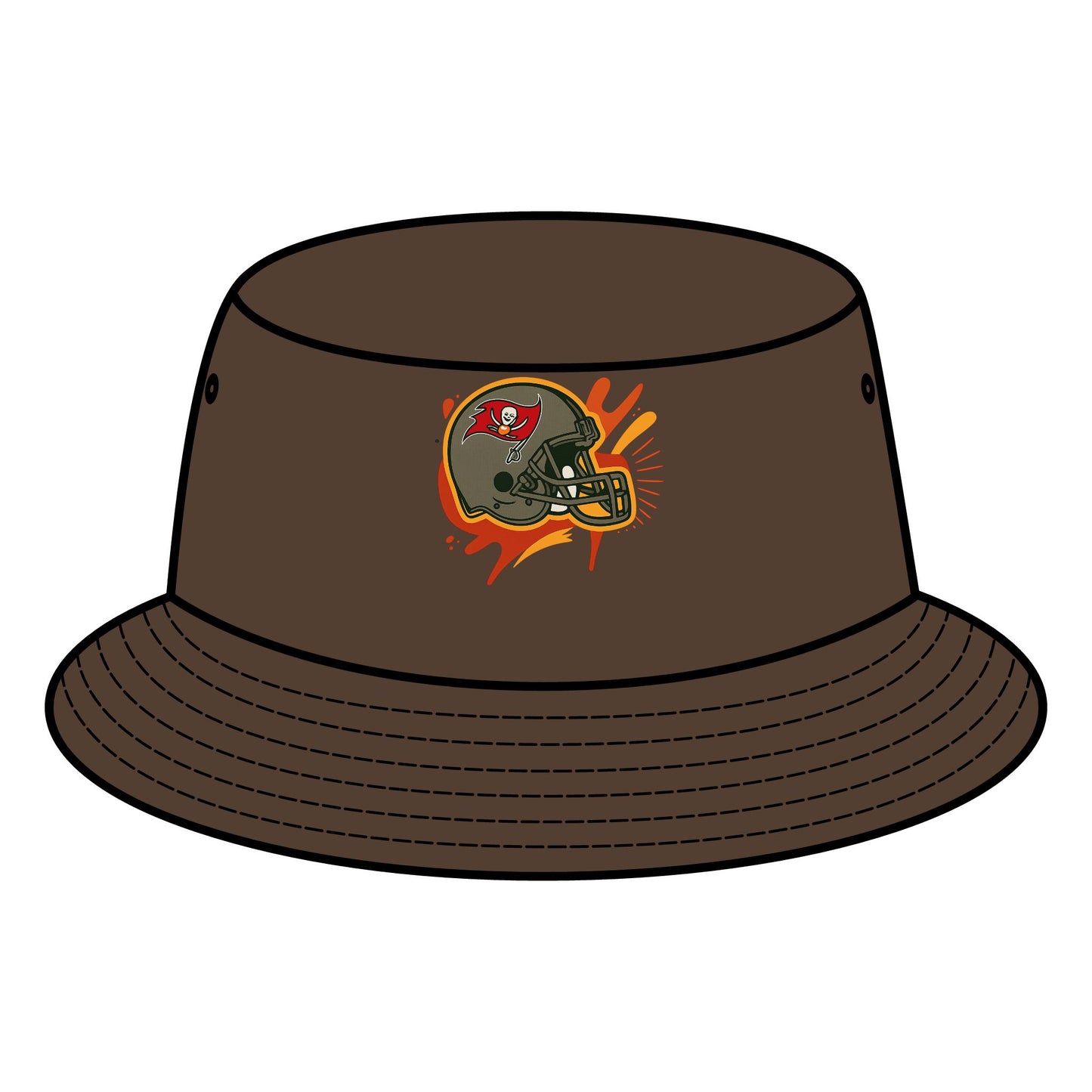 Sporty Bucket Hat - Trendy Sun Protection for Game Days, Outdoor Adventures, Summer Style, Gifts for Sports Fans, Festival Outfit