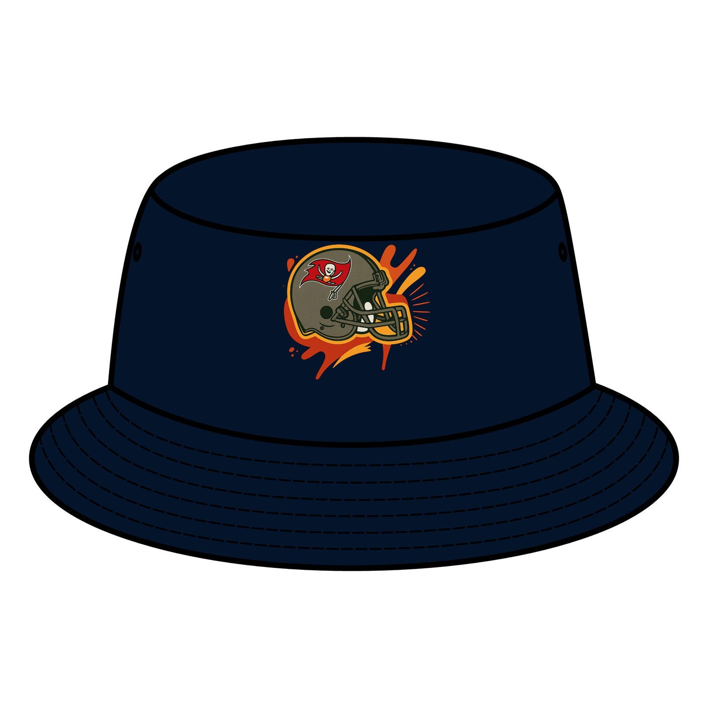 Sporty Bucket Hat - Trendy Sun Protection for Game Days, Outdoor Adventures, Summer Style, Gifts for Sports Fans, Festival Outfit