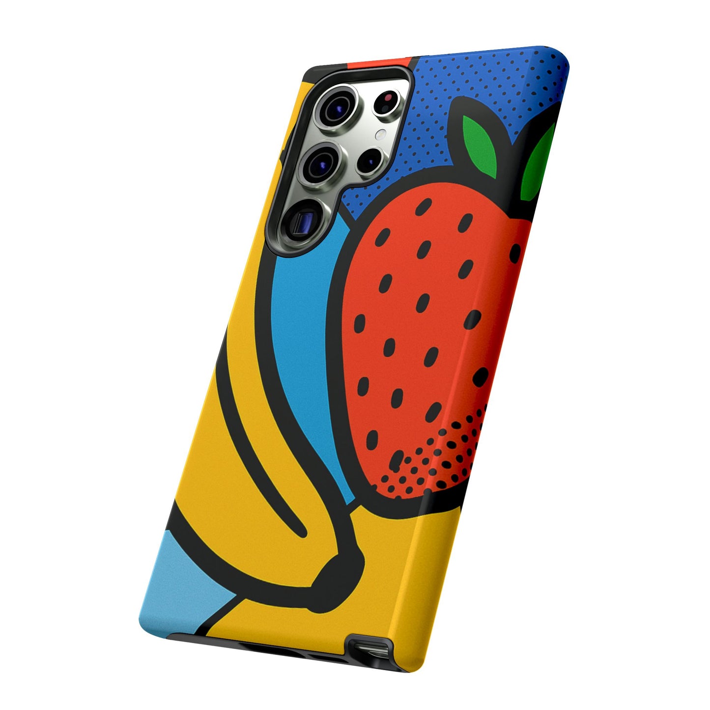 Colorful Fruit Phone Case - Tough Cases - Fun, Vibrant, Unique, Gifts for Friends, Summer Accessories, Trendy Phone Protector
