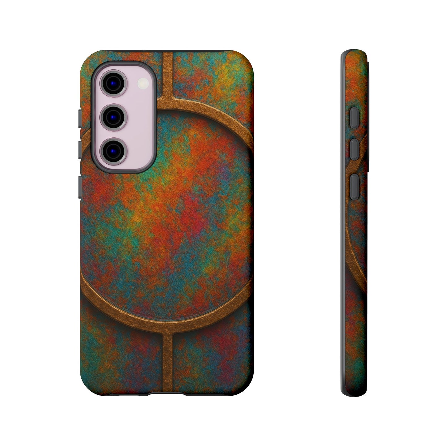 Colorful Tough Phone Case, Durable Cell Cover, Vibrant Protection Case, Unique Tech Accessory, Great Gift for Phone Lovers
