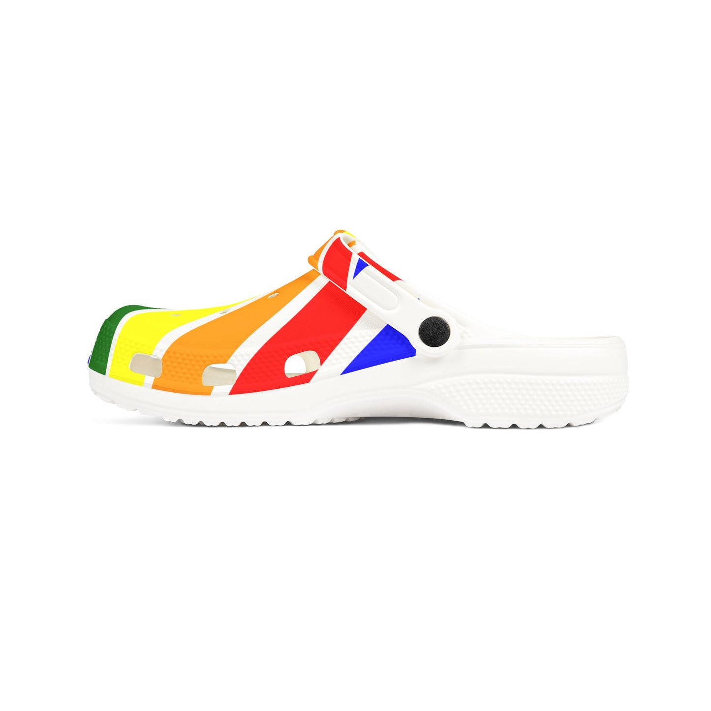 Colorful EVA Foam Shoes - Rainbow Slippers for Summer, Casual Footwear, Festival Shoes, Vibrant Indoor/Outdoor Clogs