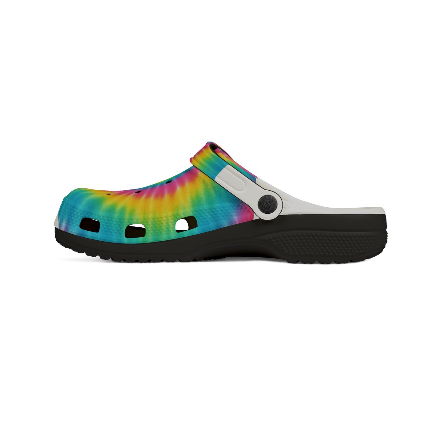 Tie-Dye EVA Foam Clogs - Fun, Stylish, Comfortable Casual Footwear for Summer Adventures, Festivals, Beach, Gardening, Daily Wear