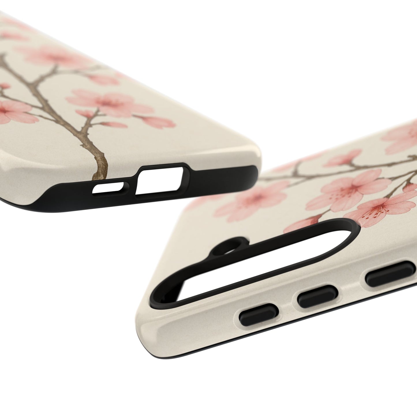 Cherry Blossom Phone Case, Floral Phone Cover, Tough Case for Gifts, Spring Decor, Cute Tech Accessories, Nature Lover's Gift