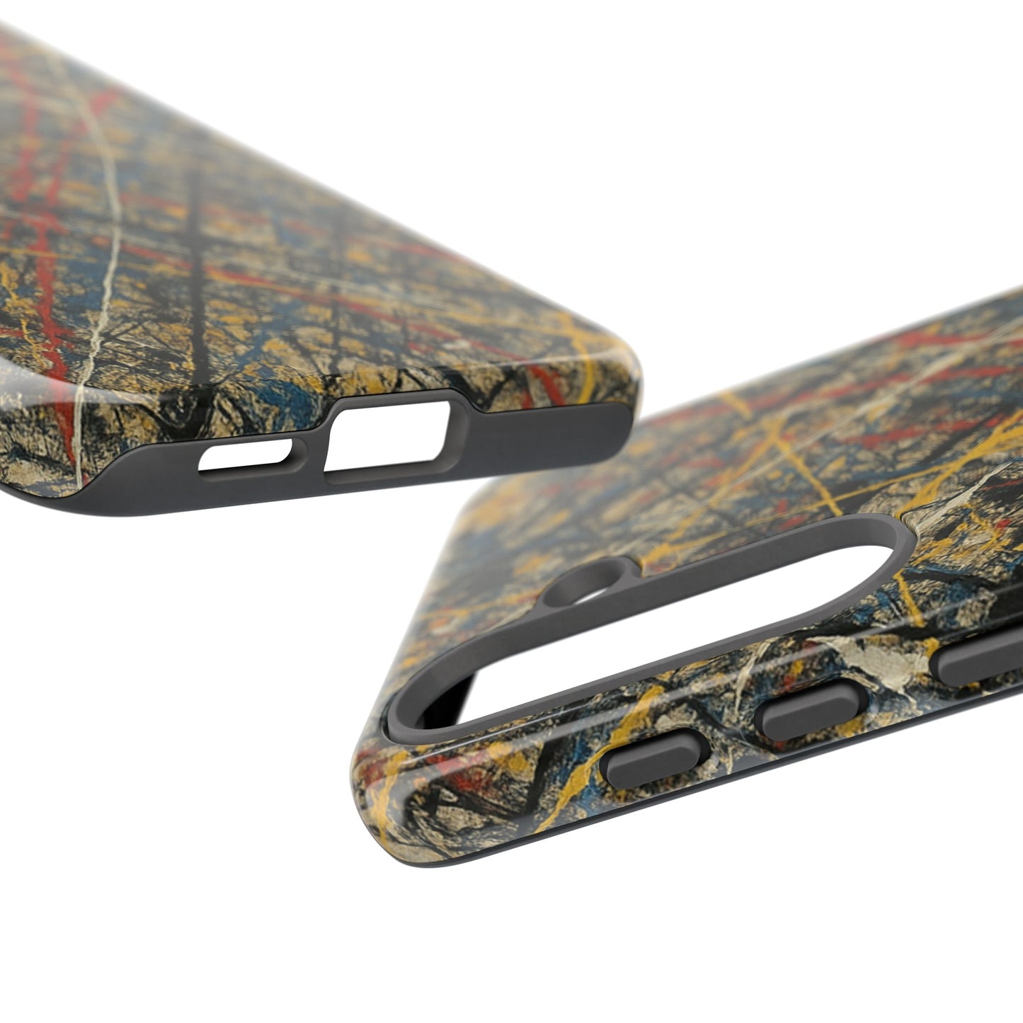 Tough Cases Phone Case - Bold Abstract Design, Stylish Mobile Cover, Unique Gift for Him/Her, Durable Accessory, Trendy Protection