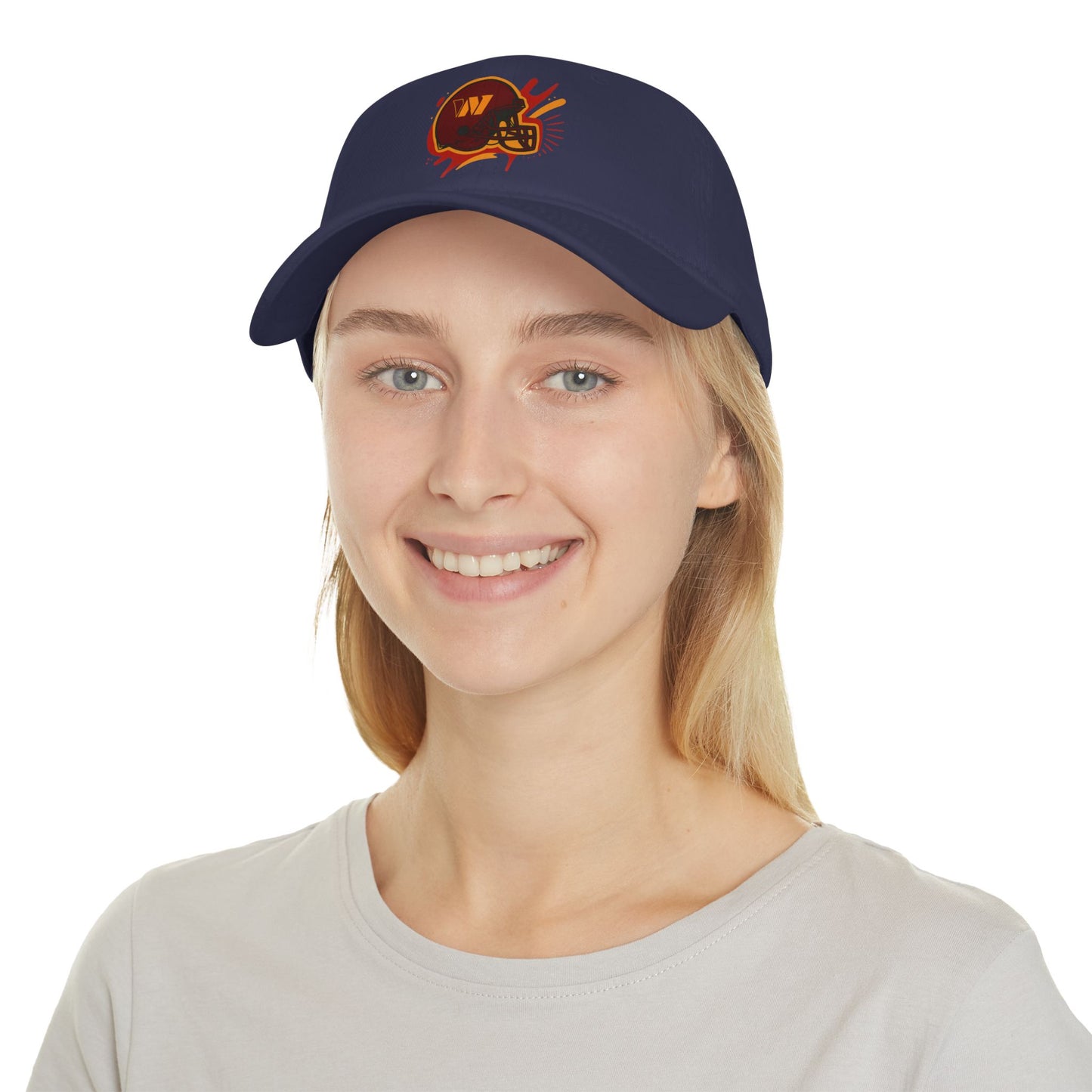 Vibrant Football Cap, Sports Hat for Game Day, Casual Wear, Team Spirit Merchandise, Perfect Gift for Fans