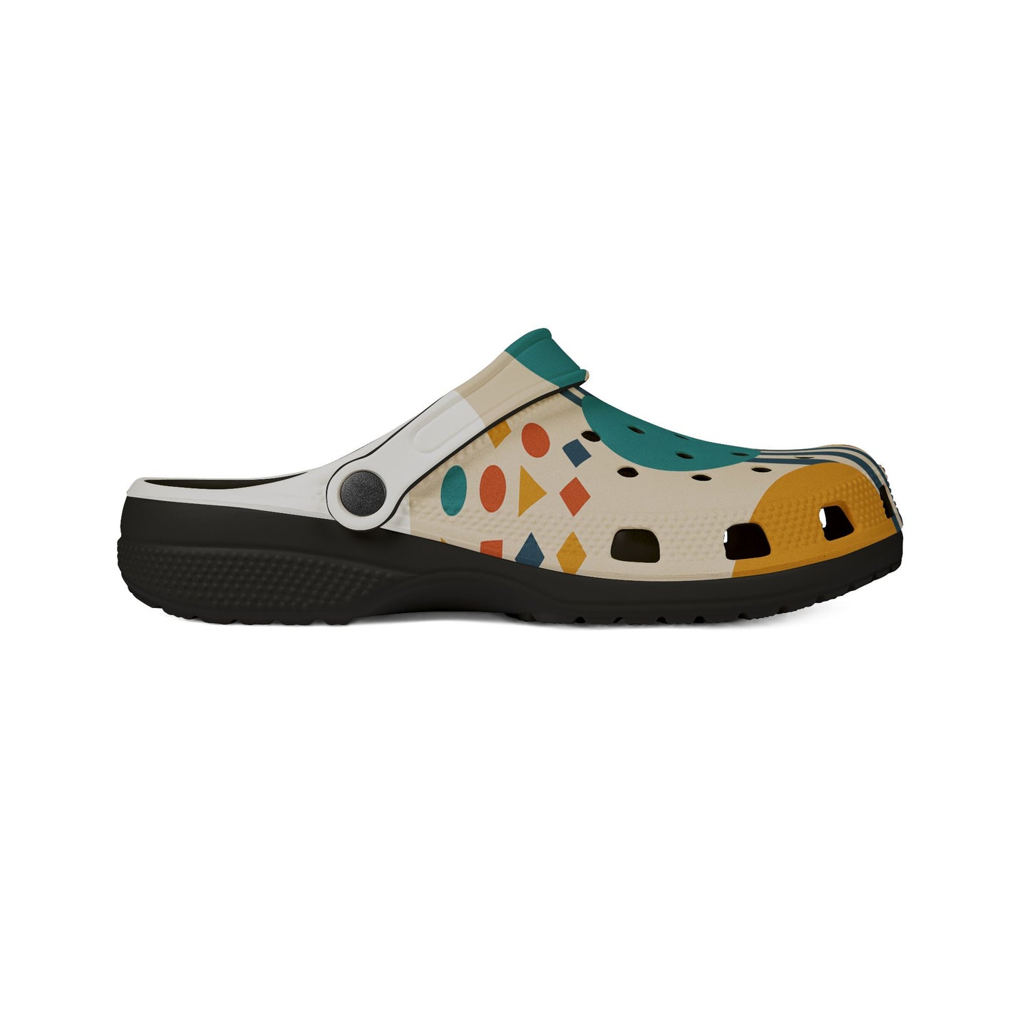 Stylish EVA Foam Rubber Clogs - Colorful AOP Design for Comfort & Fun, Perfect for Summer, Casual Outings, Garden Wear, Gift Ideas