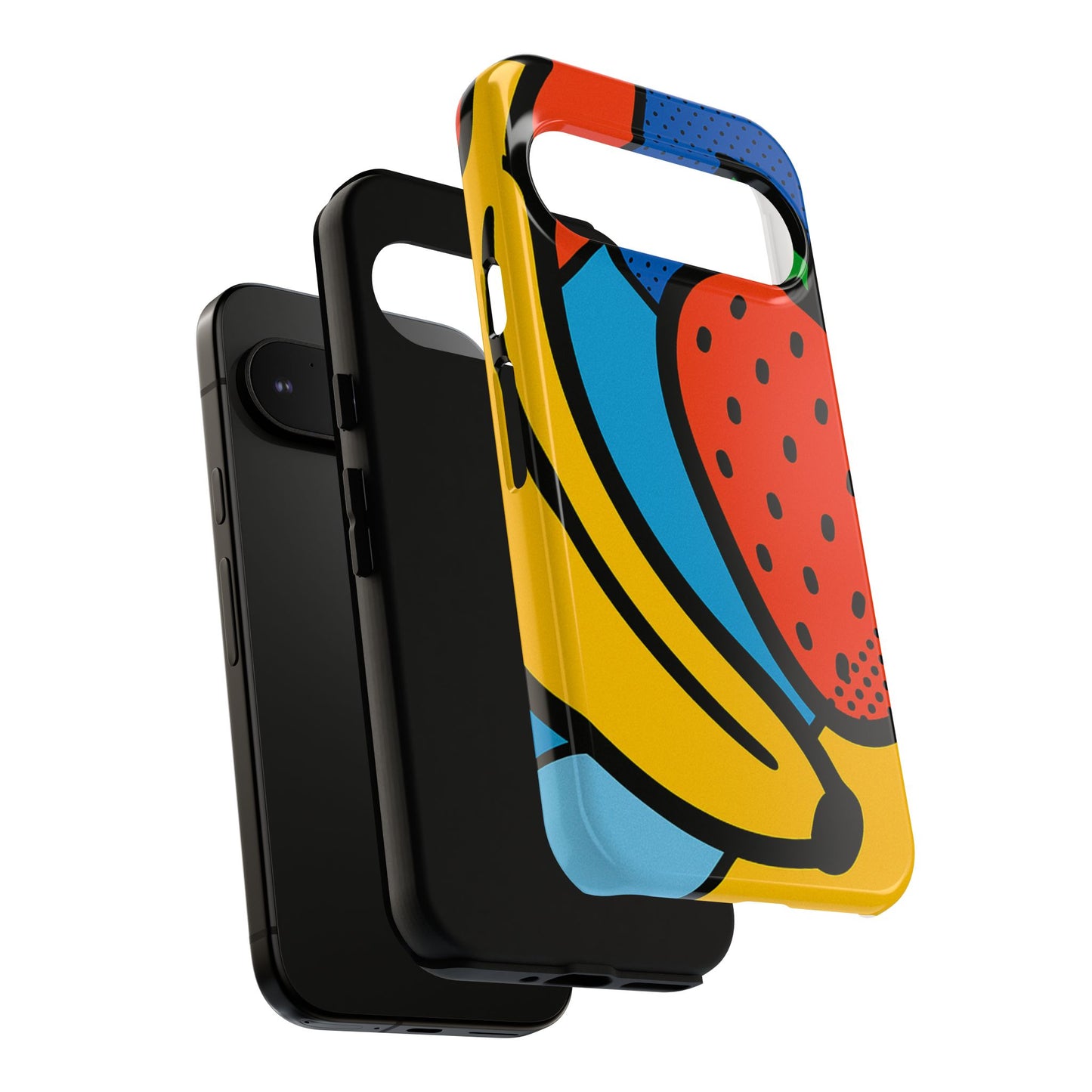Colorful Fruit Phone Case - Tough Cases - Fun, Vibrant, Unique, Gifts for Friends, Summer Accessories, Trendy Phone Protector