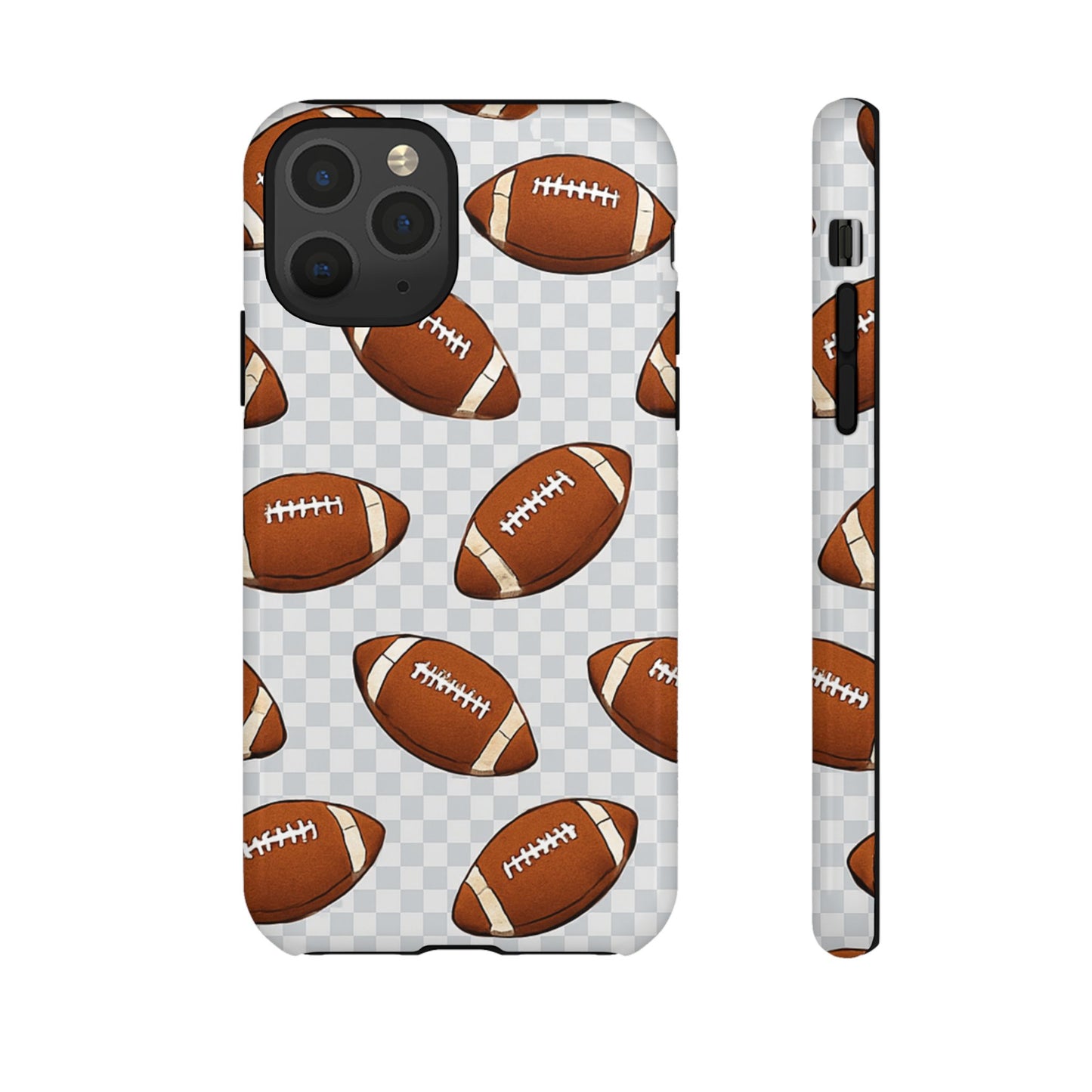 Football Phone Case, Tough Cases for Sports Fans, Unique Gift for Football Lovers, Protective Decor, Athletic Accessories