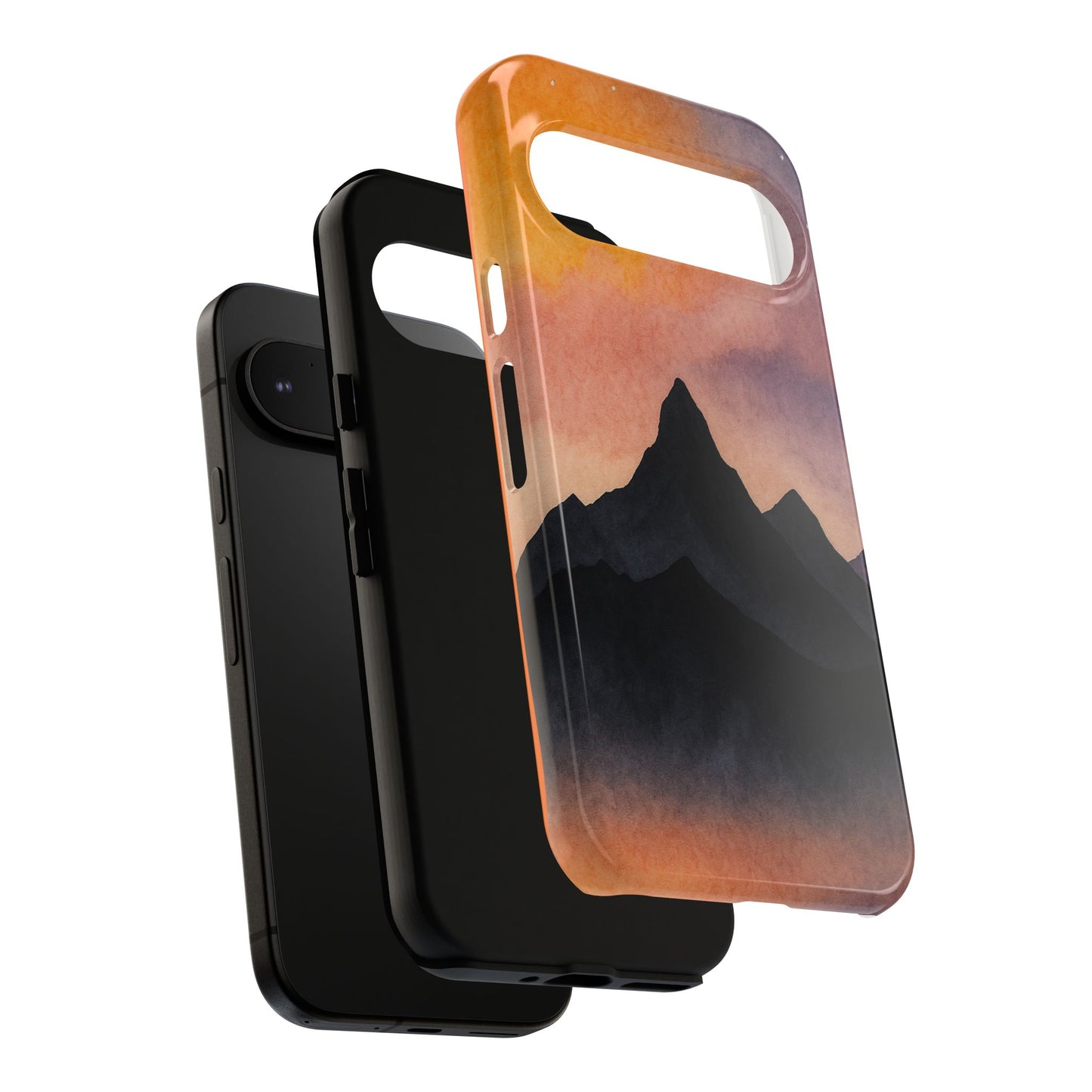 Mountain Sunset Phone Case, Nature Lover's Gift, Adventure Phone Cover, Unique Cellphone Accessories, Outdoor Enthusiast Decor