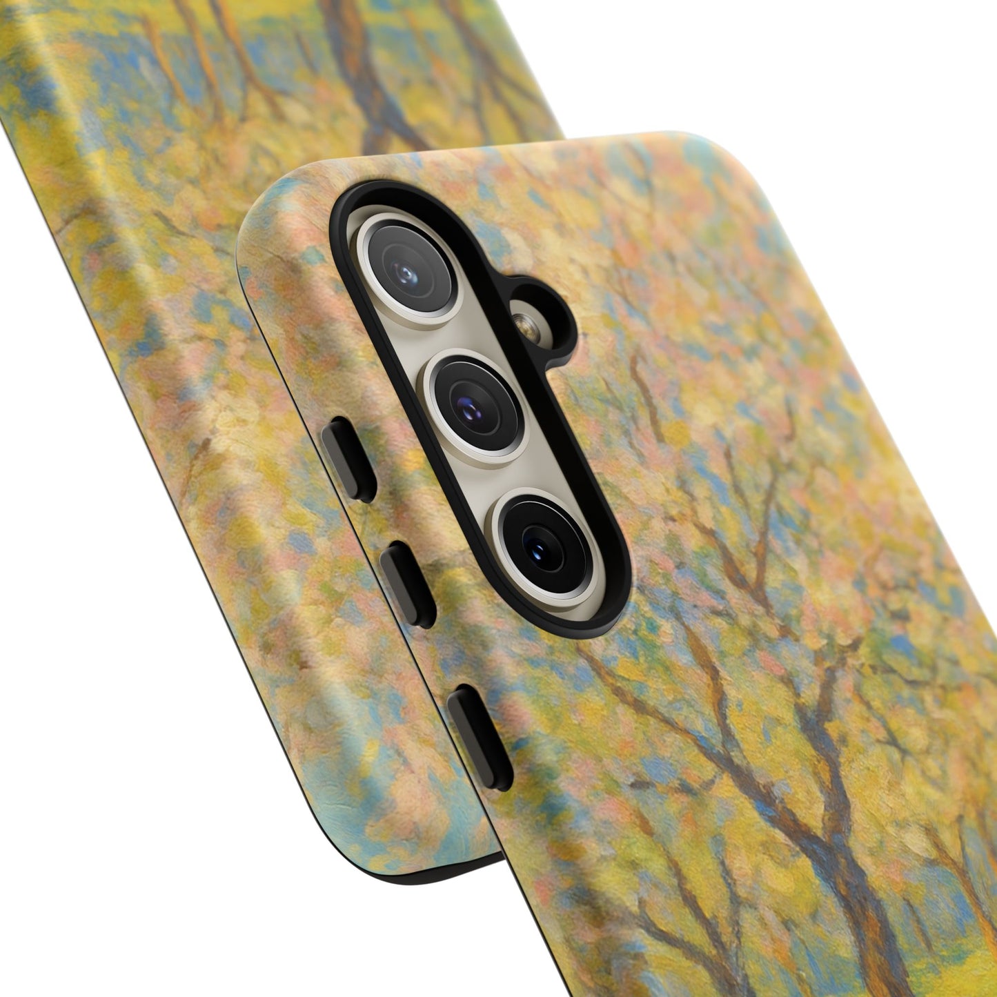 Artistic Phone Case, Tough Phone Case, Flower Tree Case, Spring Decor, Unique Phone Cover, Nature Lover Gift