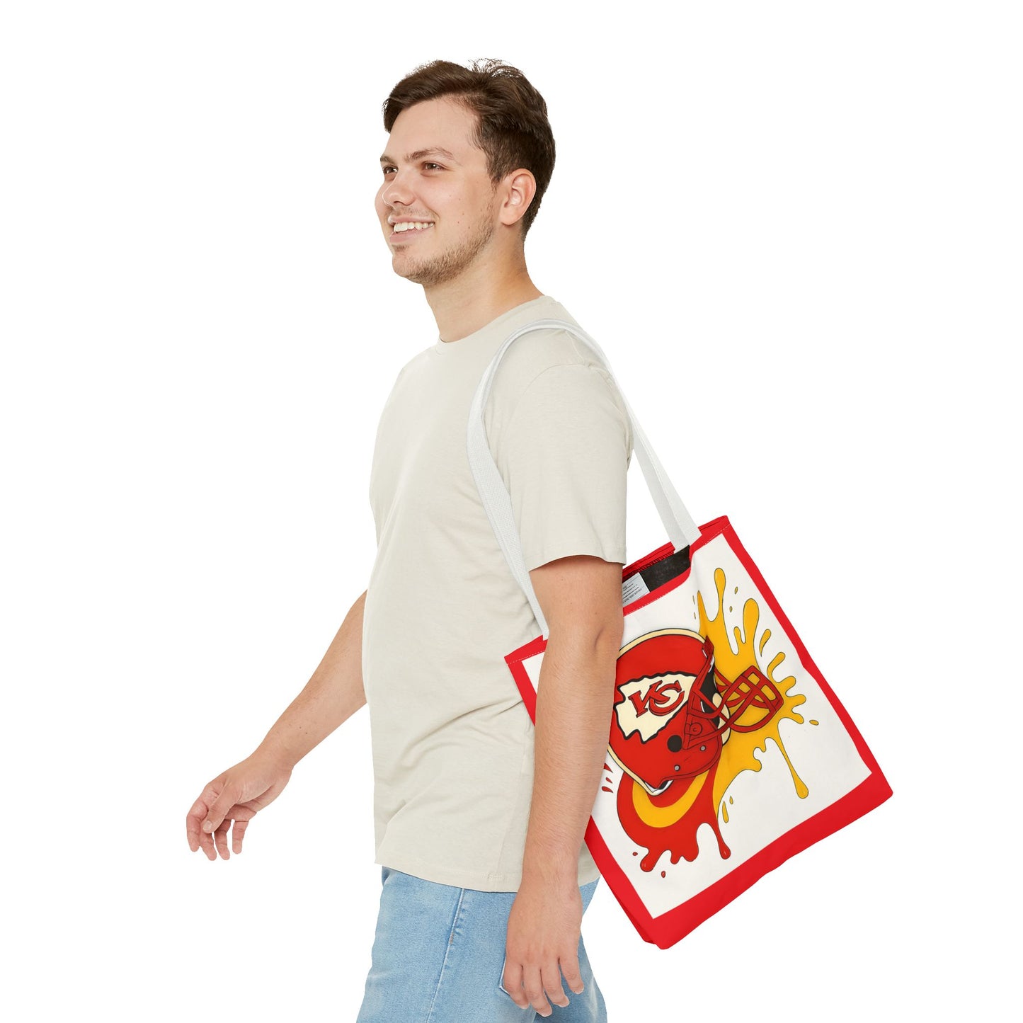 Kansas City Chiefs Tote Bag - Stylish Sports Gear, Football Fan Accessory, Game Day Bag, Personalized Gift, Travel Tote