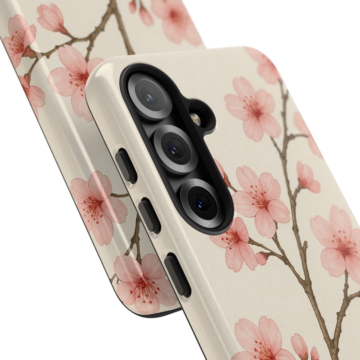 Cherry Blossom Phone Case, Floral Phone Cover, Tough Case for Gifts, Spring Decor, Cute Tech Accessories, Nature Lover's Gift