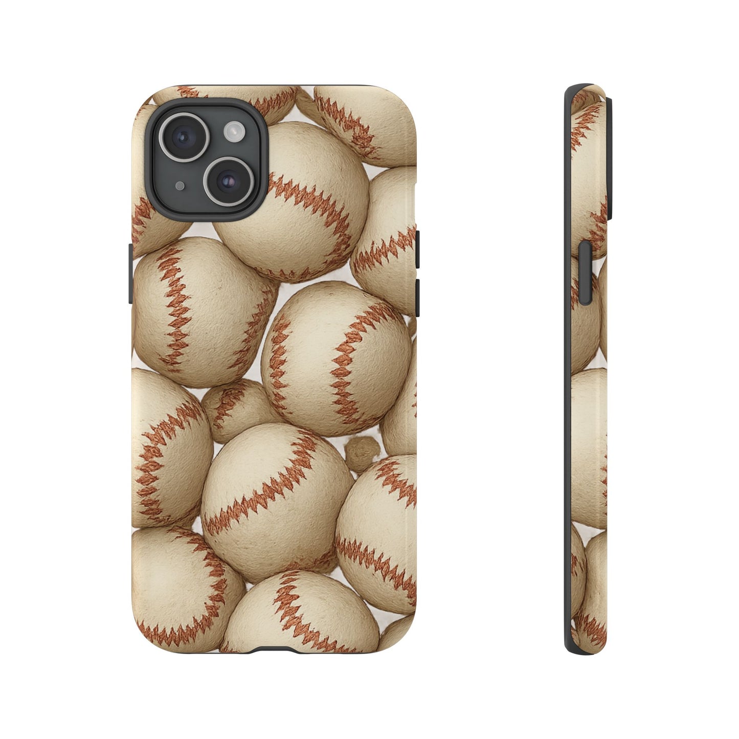 Baseball Phone Case, Tough Cases for Sports Fans, Custom iPhone Cover, Unique Gift for Baseball Lovers, Durable Protection