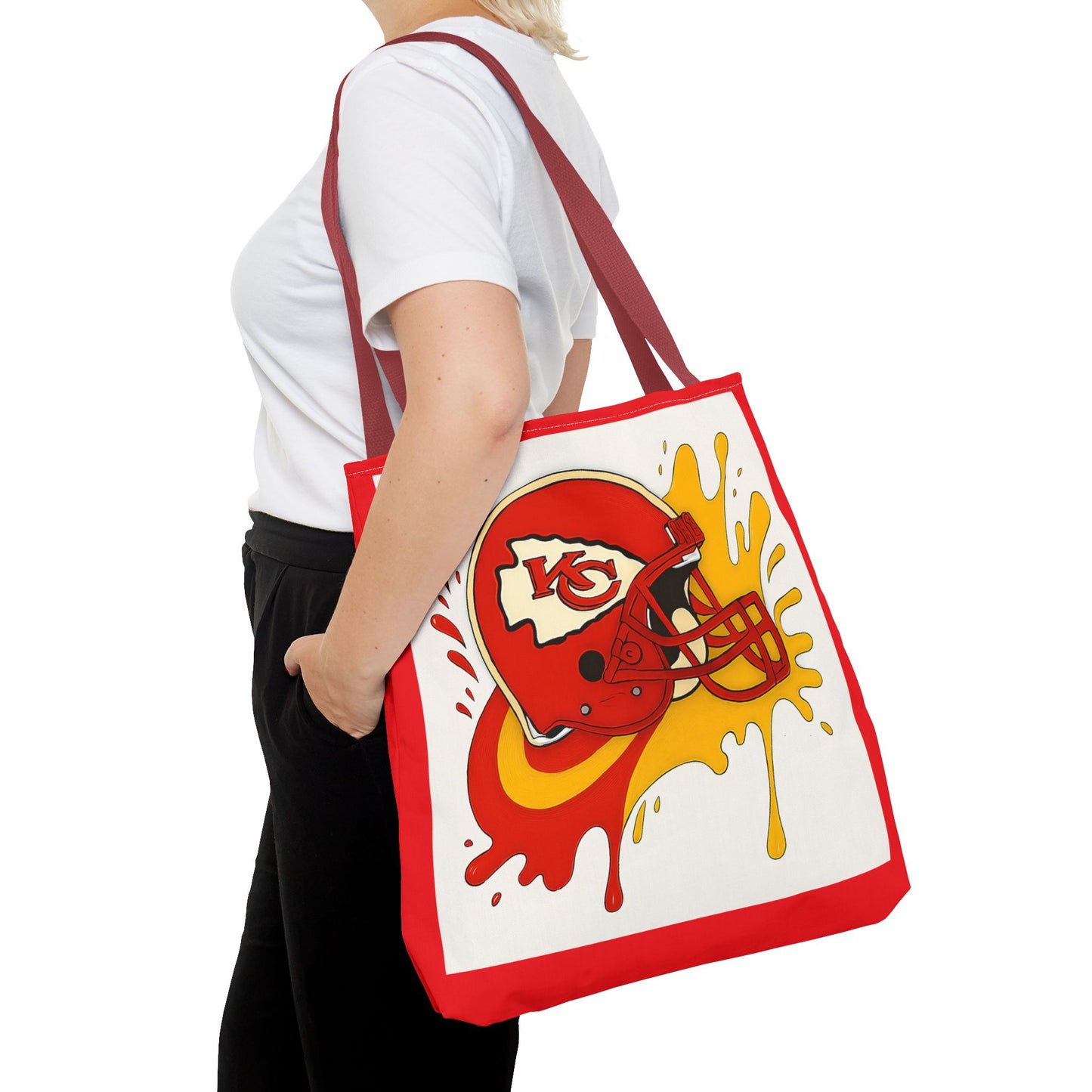 Kansas City Chiefs Tote Bag - Stylish Sports Gear, Football Fan Accessory, Game Day Bag, Personalized Gift, Travel Tote