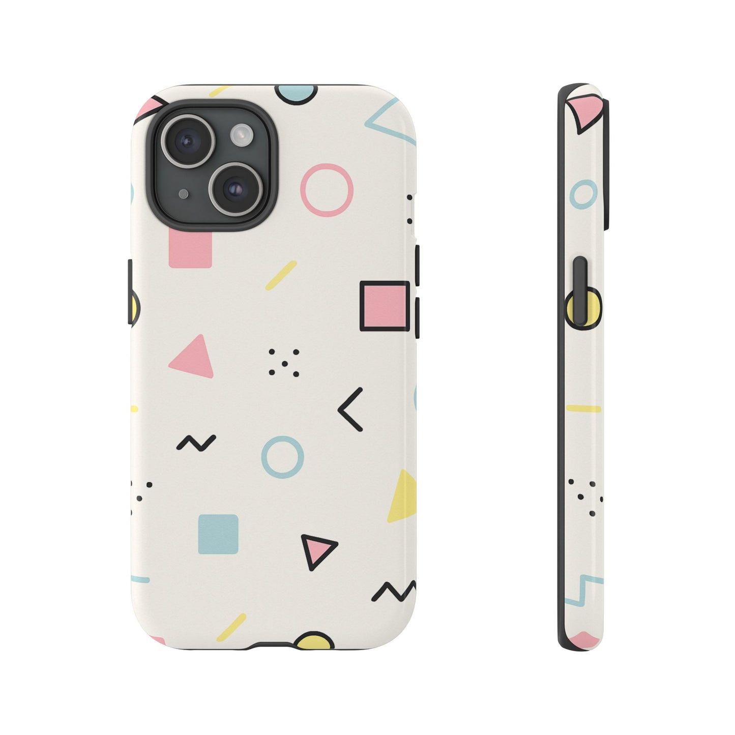 Geometric Phone Case - Stylish Tough Cases for Trendsetters, Unique Phone Covers, Modern Accessories, Gift Ideas for Her