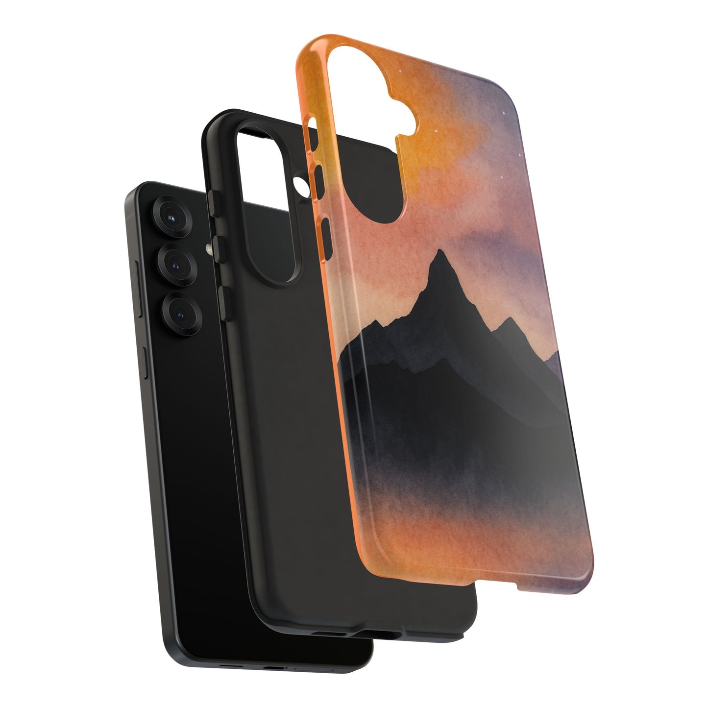Mountain Sunset Phone Case, Nature Lover's Gift, Adventure Phone Cover, Unique Cellphone Accessories, Outdoor Enthusiast Decor