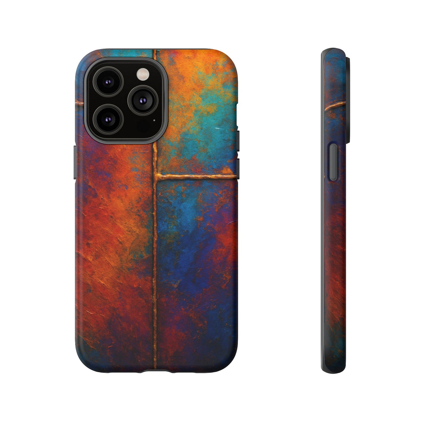 Colorful Artistic Phone Case, Tough Cases, Vibrant Phone Cover, Protective Case, Unique Gift for Art Lovers, Birthday Gift