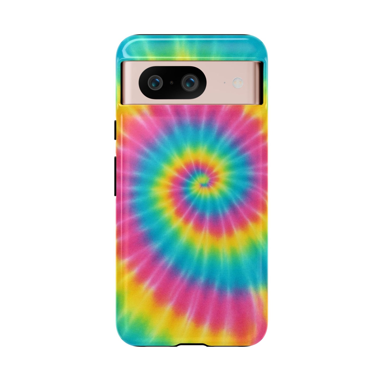 Colorful Tie-Dye Phone Case, Vibrant Phone Cover, Boho Style Accessory, Gift for Teens, Trendy Phone Accessories