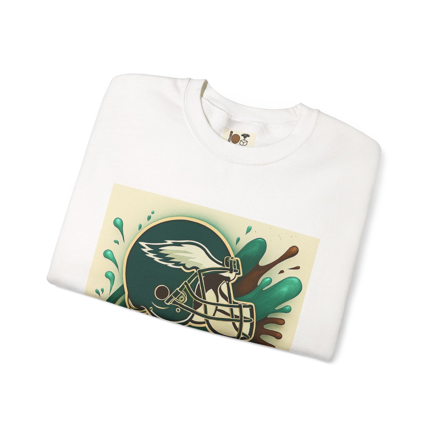 Eagles Inspired Sweatshirt, Unisex Crewneck, Cozy Sports Apparel, Game Day Outfit, Gift for Football Fans