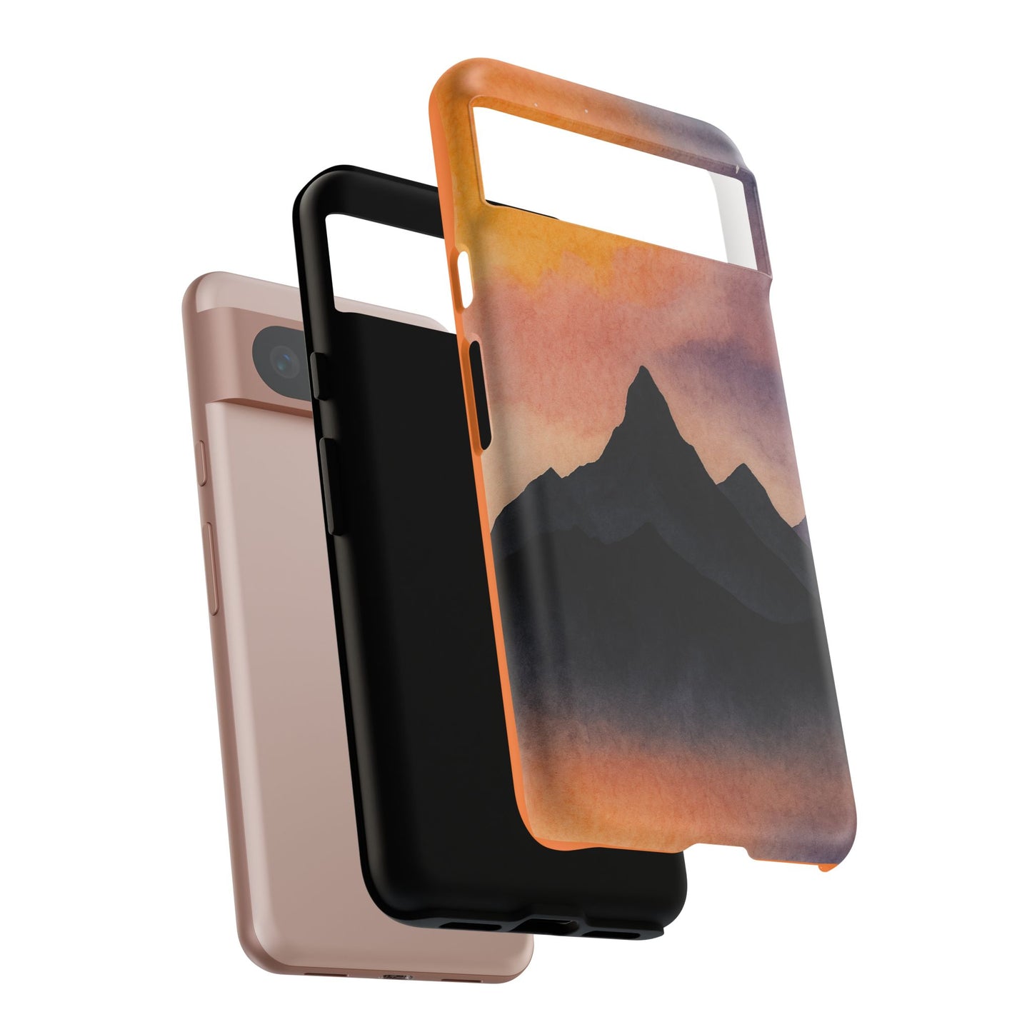 Mountain Sunset Phone Case, Nature Lover's Gift, Adventure Phone Cover, Unique Cellphone Accessories, Outdoor Enthusiast Decor