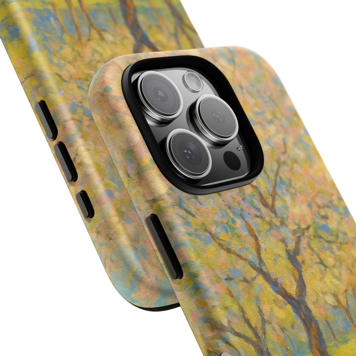 Artistic Phone Case, Tough Phone Case, Flower Tree Case, Spring Decor, Unique Phone Cover, Nature Lover Gift