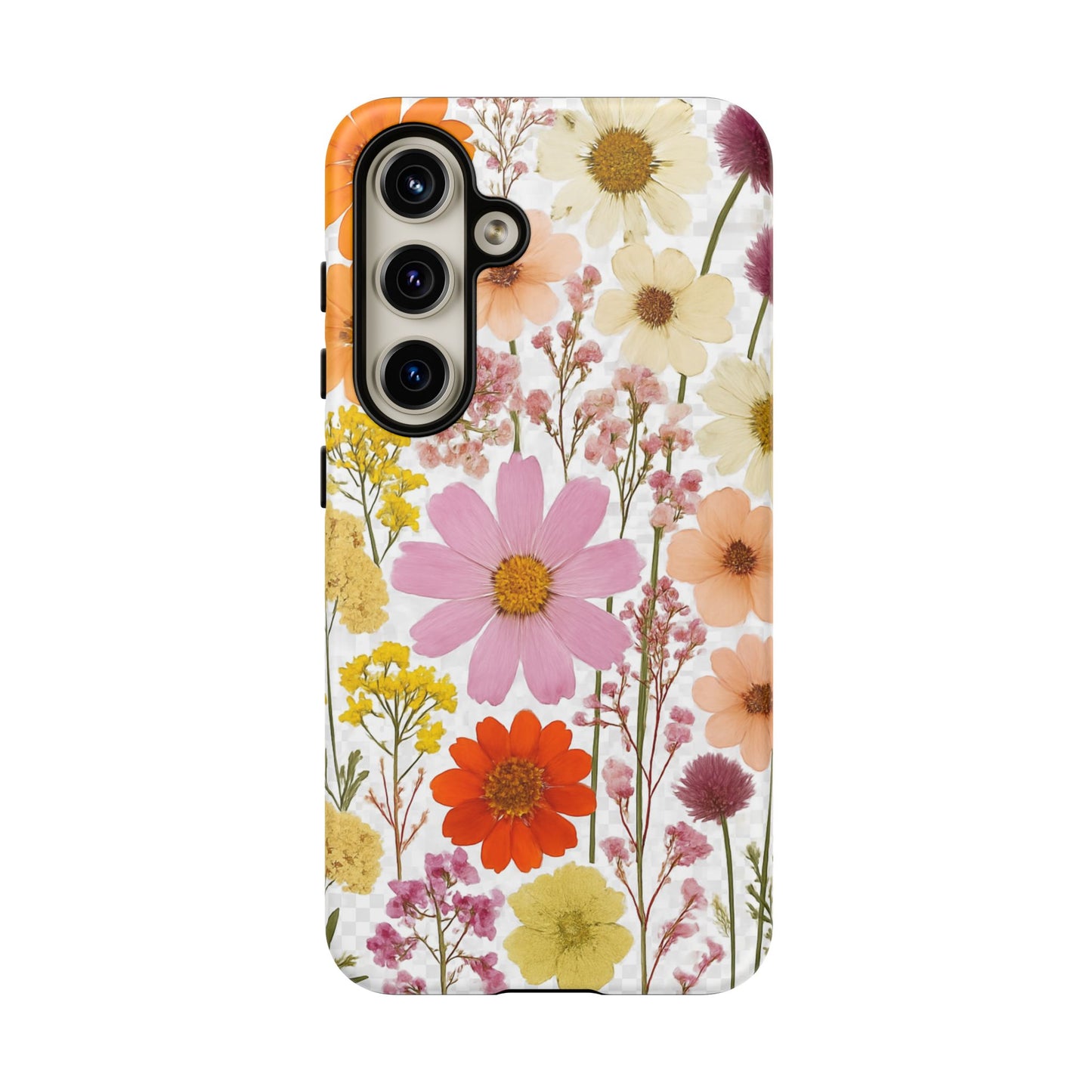Floral Phone Case - Tough Cases, Stylish Protective Cover, Flower Design, Trendy Gift, Nature Lover Accessory, DRIED FLOWERS