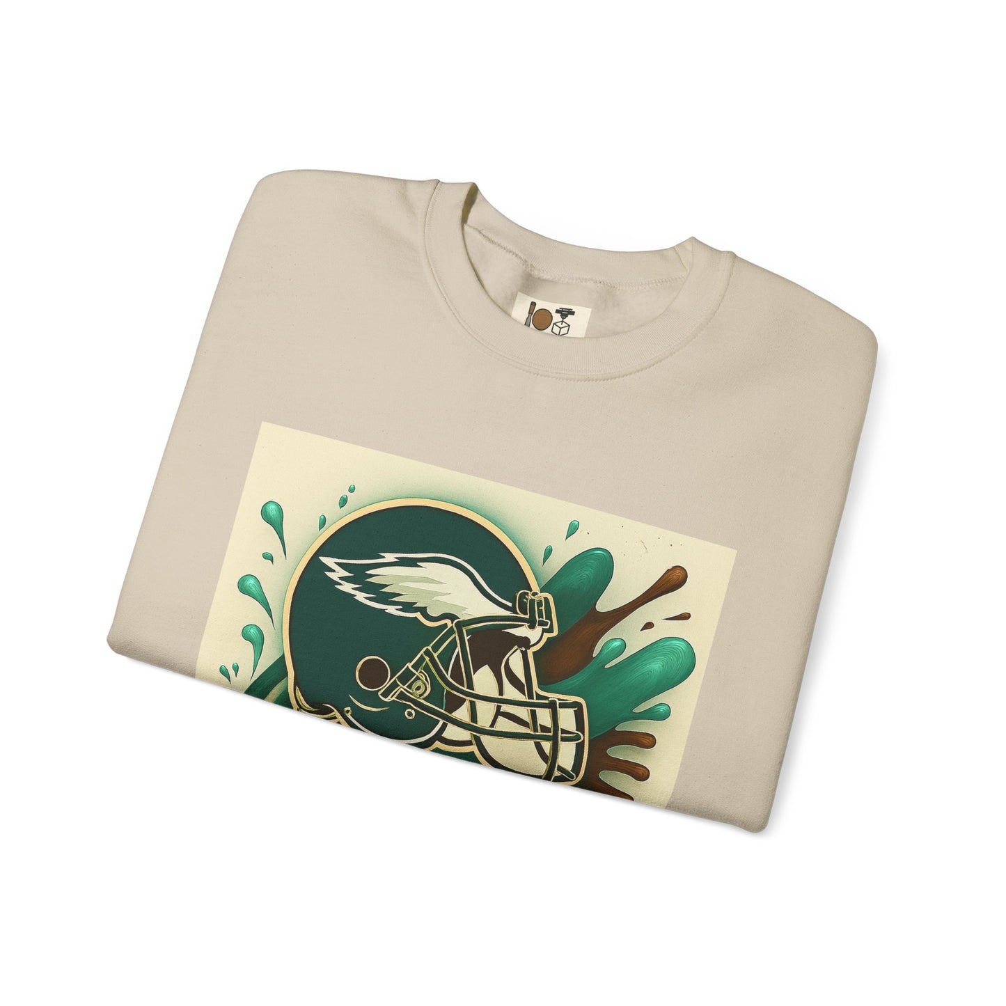 Eagles Inspired Sweatshirt, Unisex Crewneck, Cozy Sports Apparel, Game Day Outfit, Gift for Football Fans