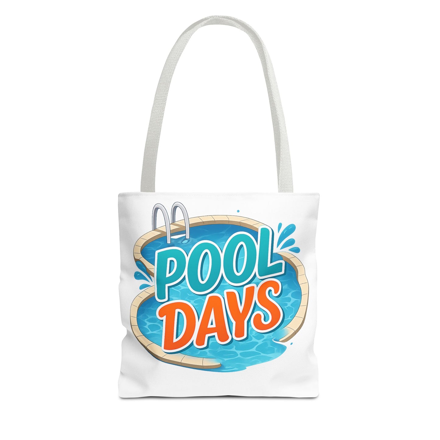 Summer Fun Tote Bag for Pool Days, Beach Picnic, Vacation Essentials, Gift for Swimmers, Bright Colorful Swim Bag