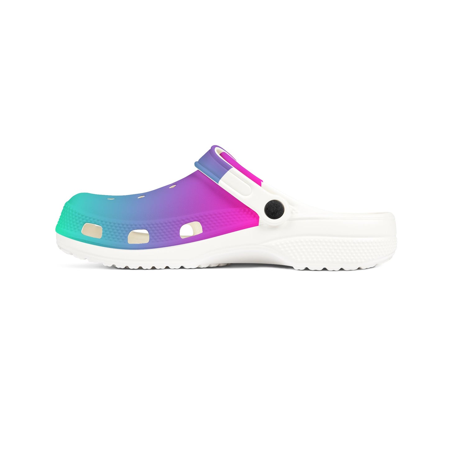 Vibrant AOP EVA Foam Clogs, Trendy Slip-On Shoes for Summer, Beachwear Footwear, Colorful Casual Footwear, Unique Summer Gift