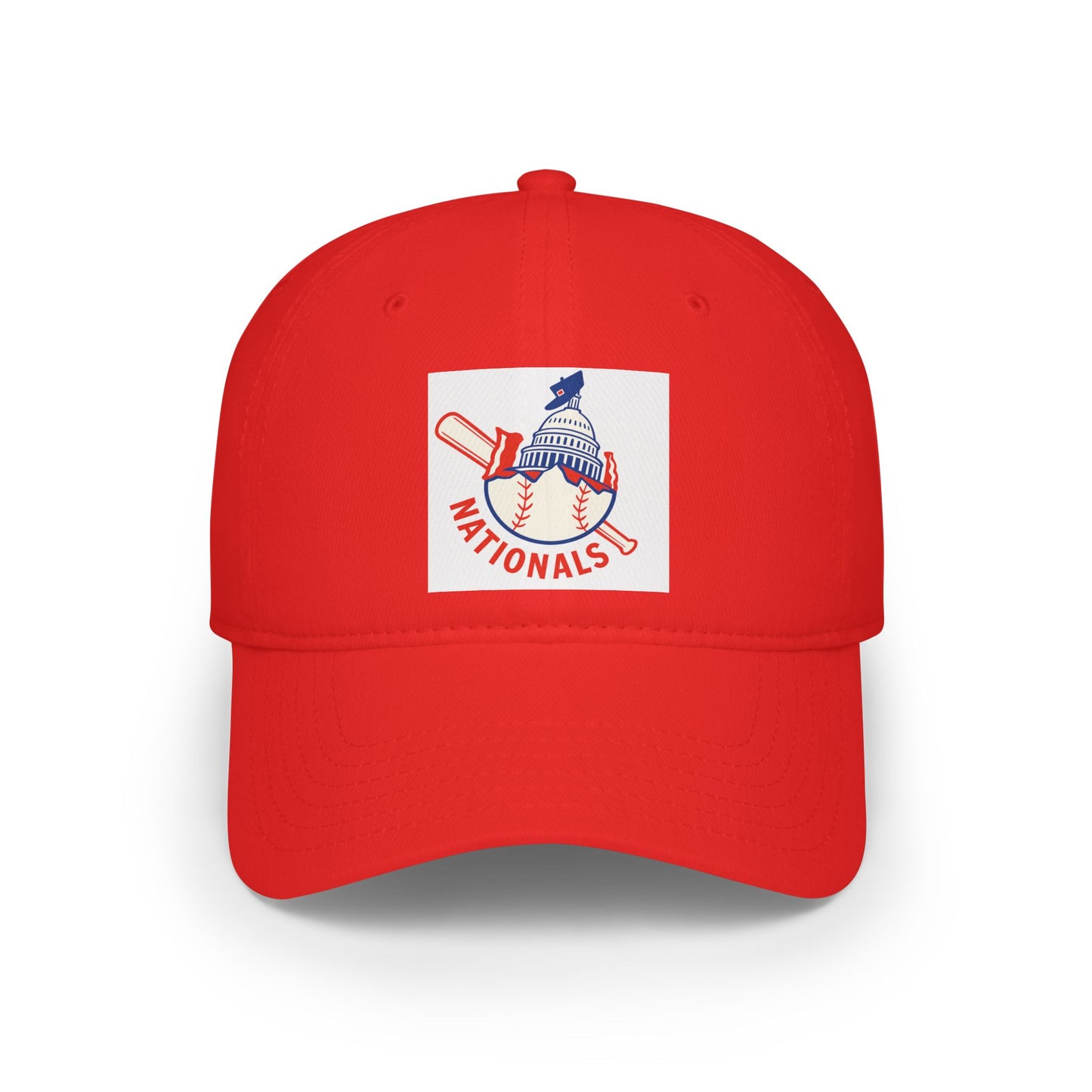 Custom Red Baseball Cap | Sports Fan Gear, Team Spirit Hat, Casual Outfit Accessory, Gift for Him or Her, Summer Style