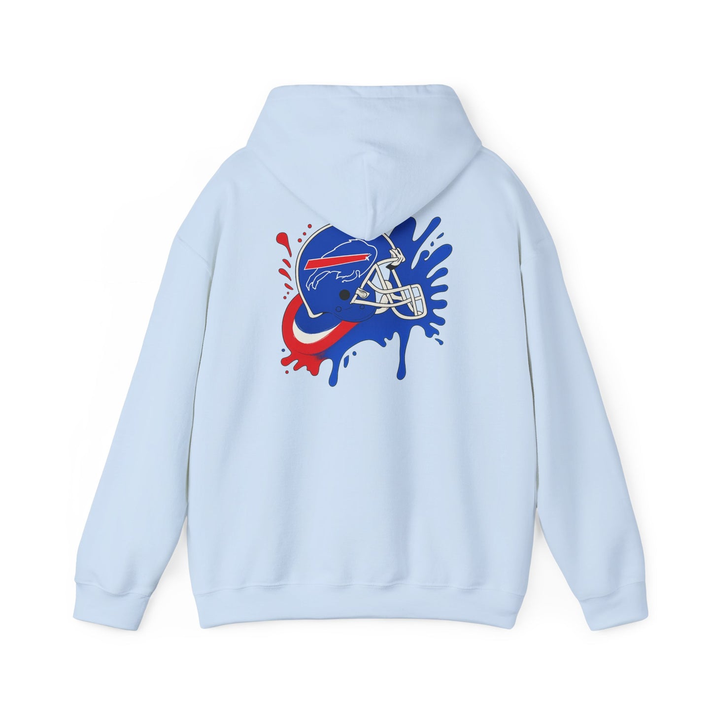 Buffalo Bills Hooded Sweatshirt, Unisex Sport Hoodie, Super Bowl Gift, Game Day Apparel, Football Fan Gear, Cozy Layering Piece