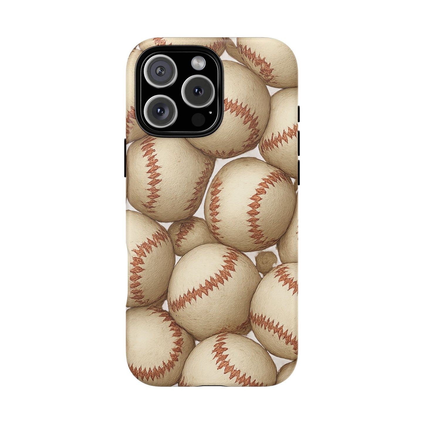 Baseball Phone Case, Tough Cases for Sports Fans, Custom iPhone Cover, Unique Gift for Baseball Lovers, Durable Protection