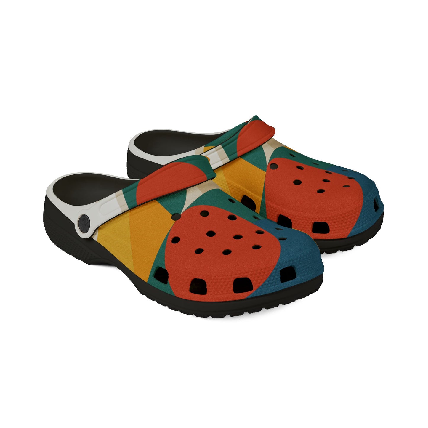 Colorful EVA Foam Clogs - Fun, Lightweight Shoes for Everyday Wear, Ideal for Summer, Gardening, Beach, Festivals, Family Outings