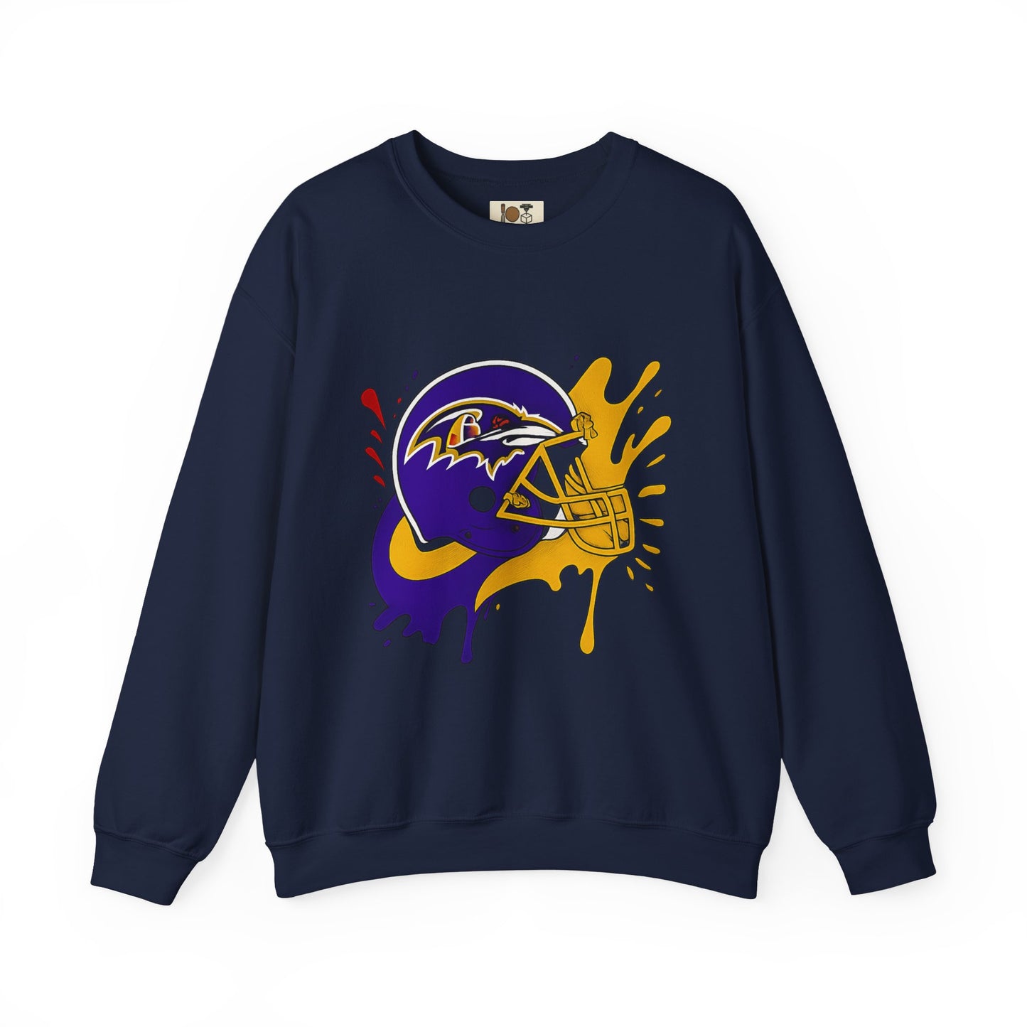 Baltimore Ravens Crewneck Sweatshirt, Unisex Sport Sweatshirt, Football Fan Apparel, Comfy Game Day Outfit, NFL Gift for Him/Her
