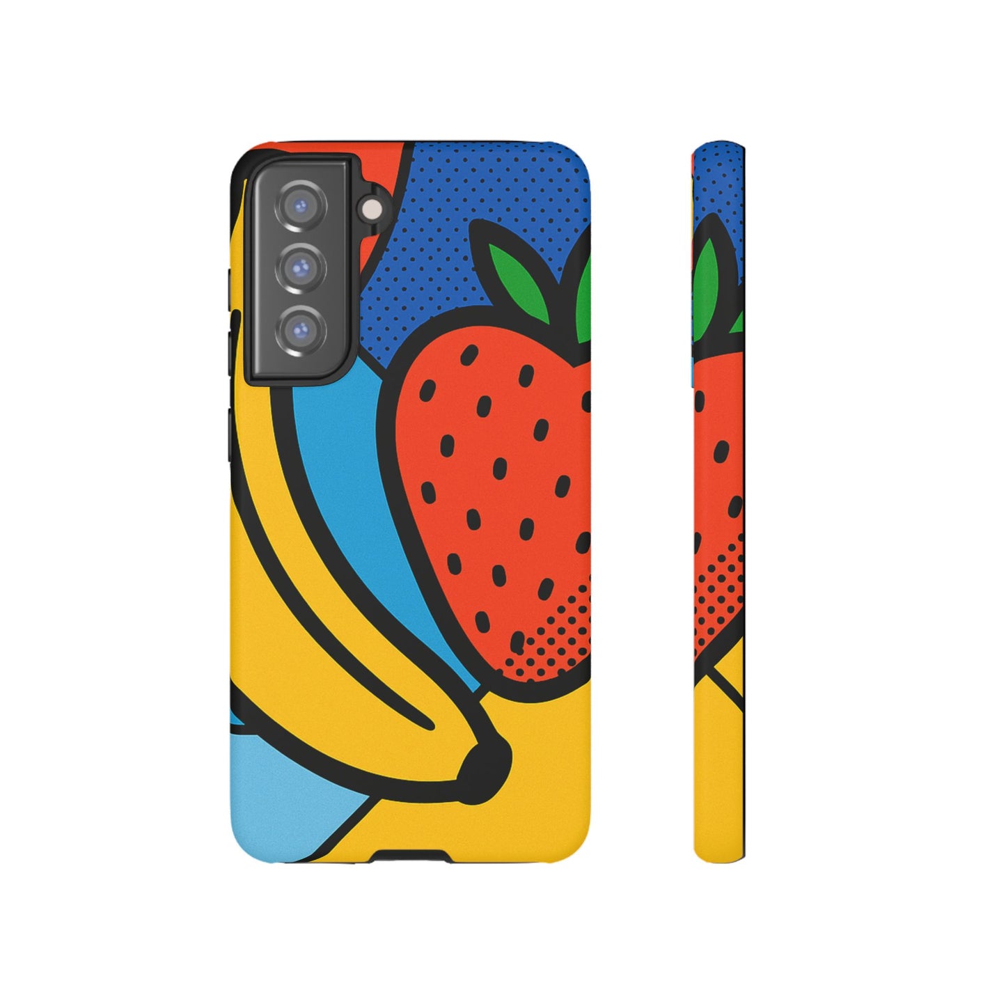 Colorful Fruit Phone Case - Tough Cases - Fun, Vibrant, Unique, Gifts for Friends, Summer Accessories, Trendy Phone Protector