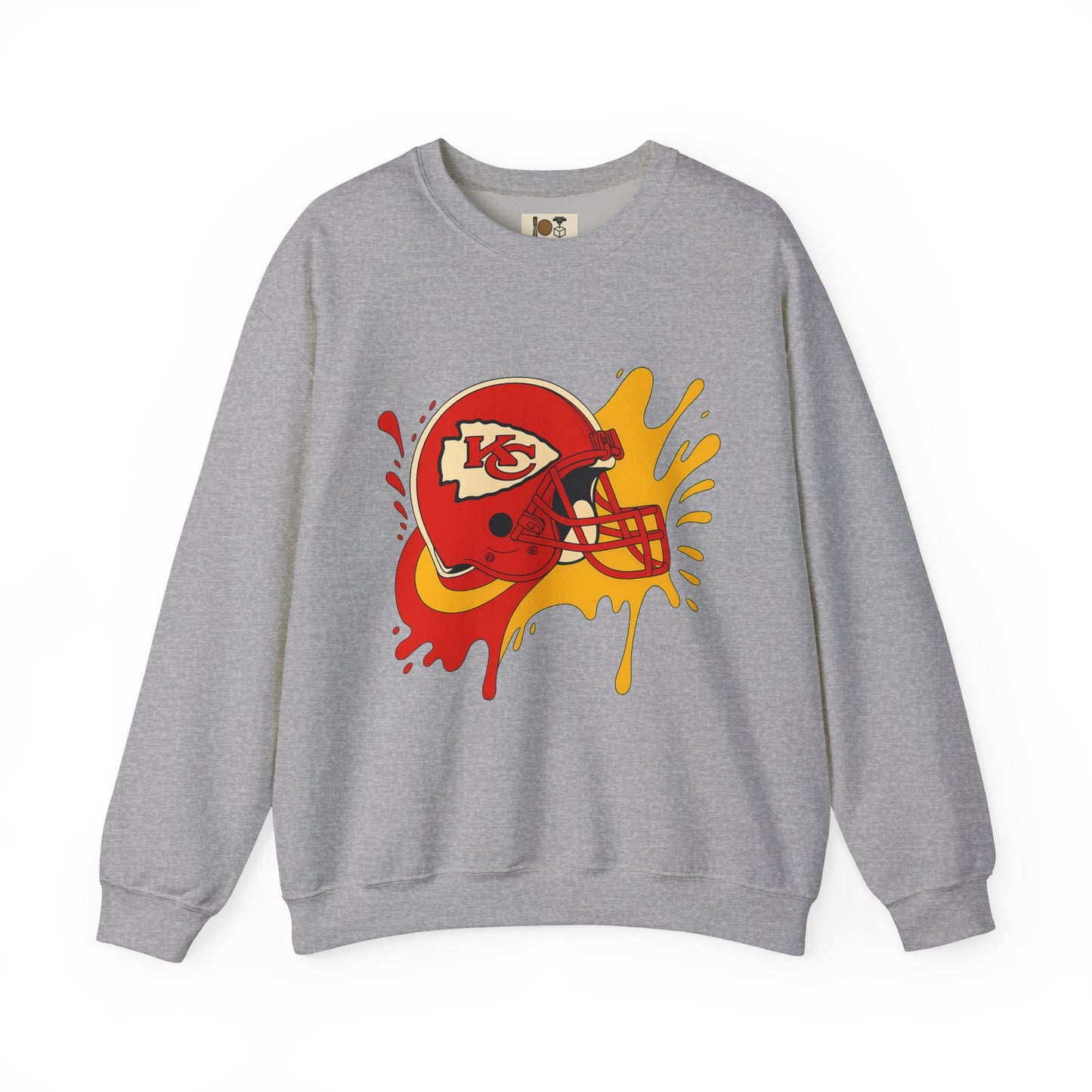 Kansas City Football Sweatshirt, Cozy Game Day Crewneck, Unisex Sportswear, Perfect for Football Fans, Team Spirit Apparel, Holiday Gift