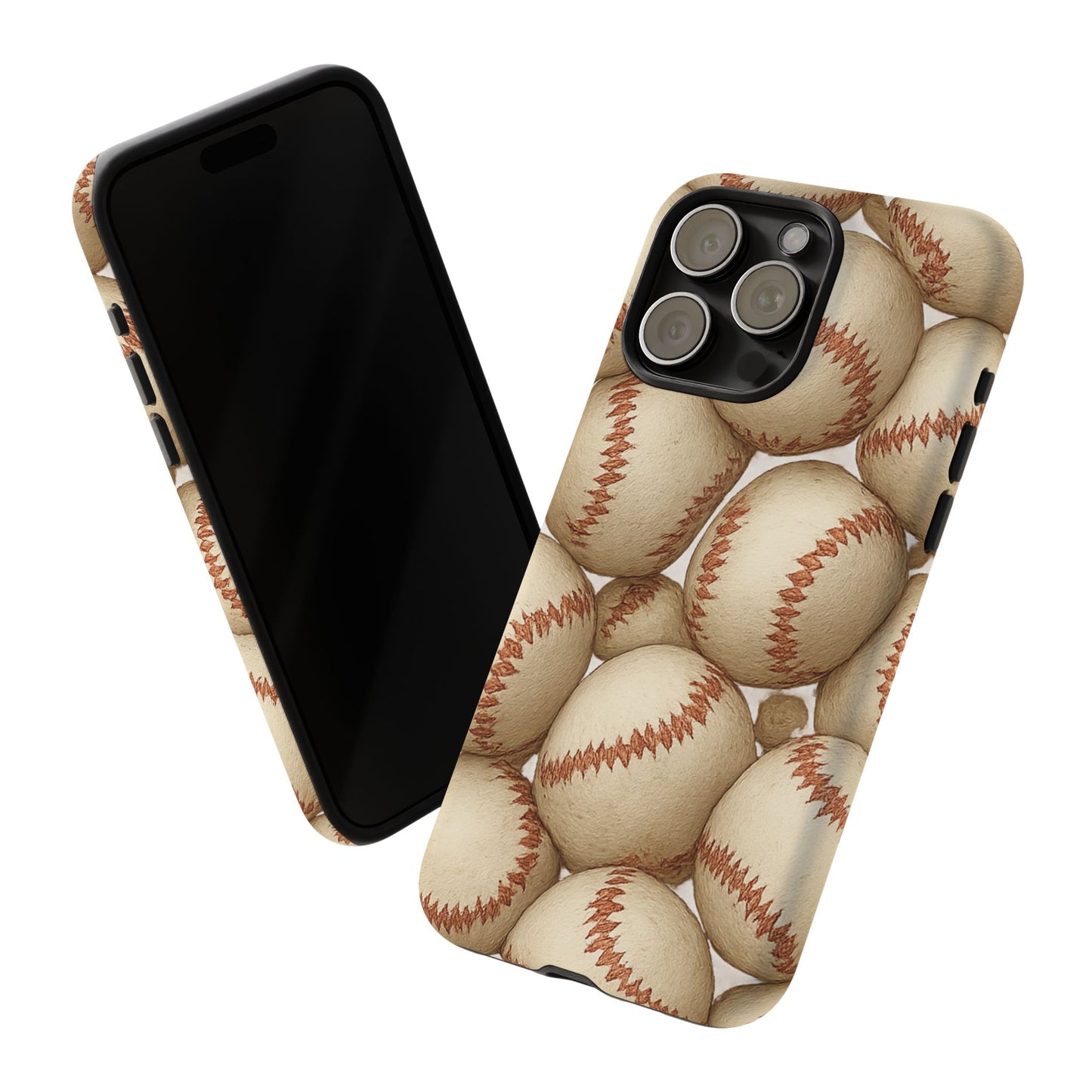 Baseball Phone Case, Tough Cases for Sports Fans, Custom iPhone Cover, Unique Gift for Baseball Lovers, Durable Protection
