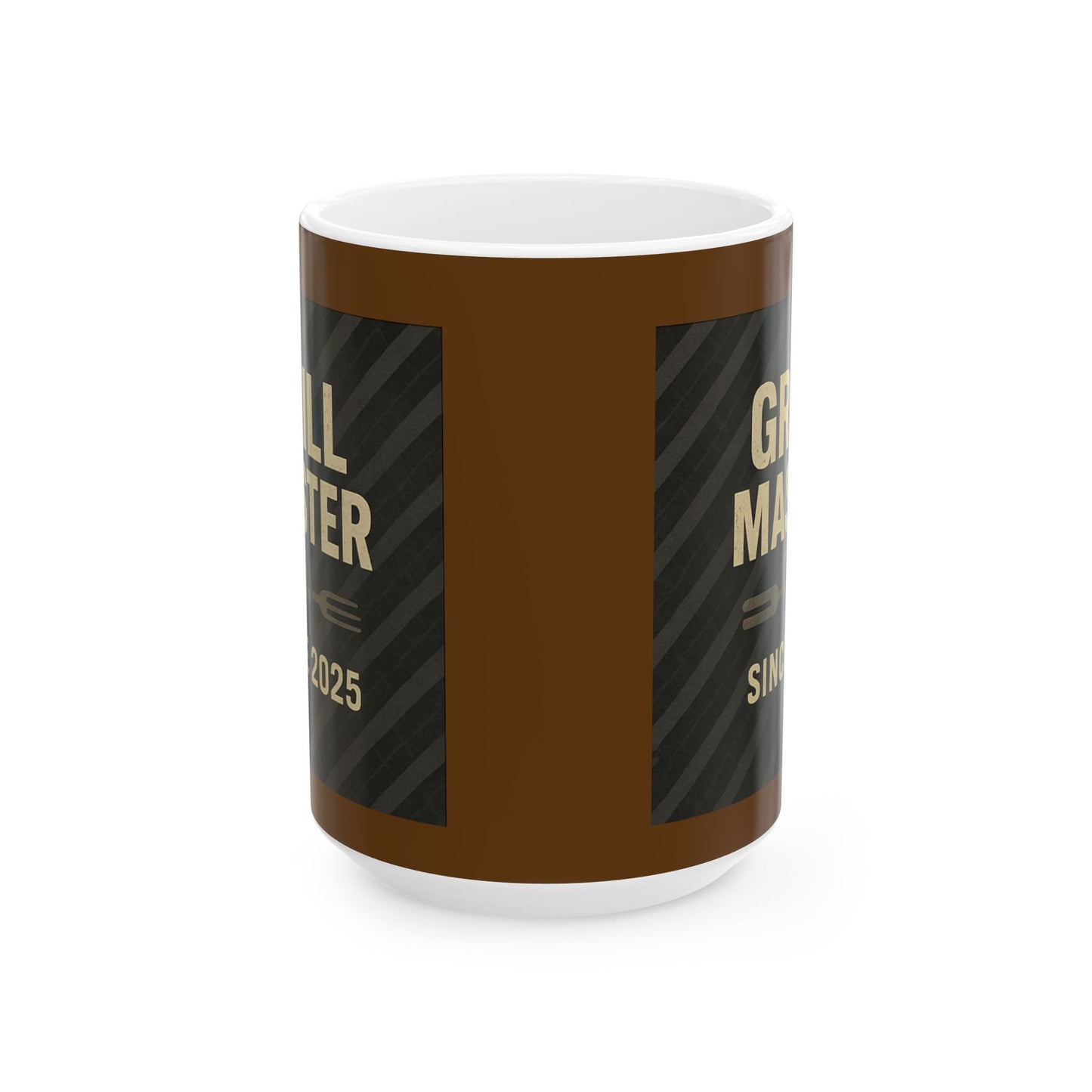 Grill Master Ceramic Mug - Perfect Gift for BBQ Lovers, Coffee Enthusiasts, Father's Day, Home Decor, Kitchen Essentials