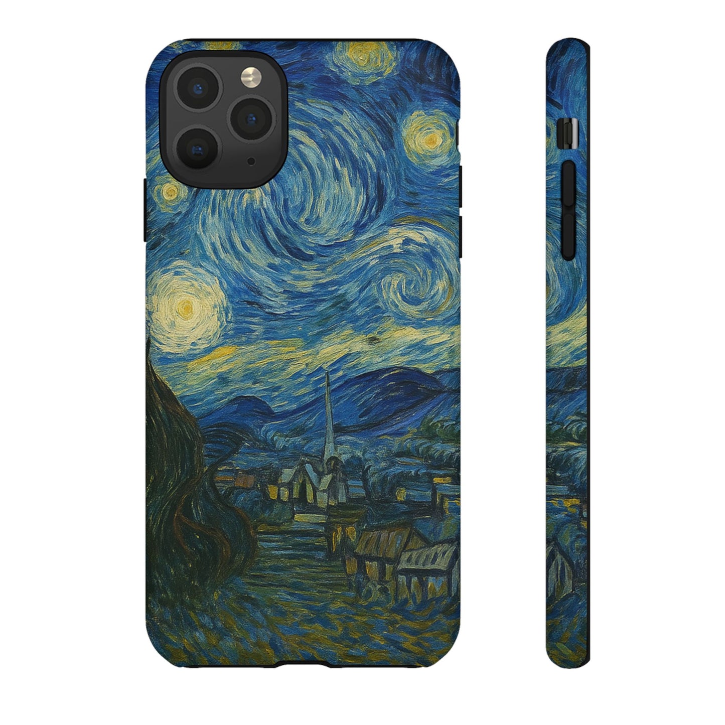 Starry Night Phone Case, Artistic Cell Phone Cover, Gift for Art Lovers, Unique Phone Accessory, Birthday Gift for Him/Her, Tough Cases
