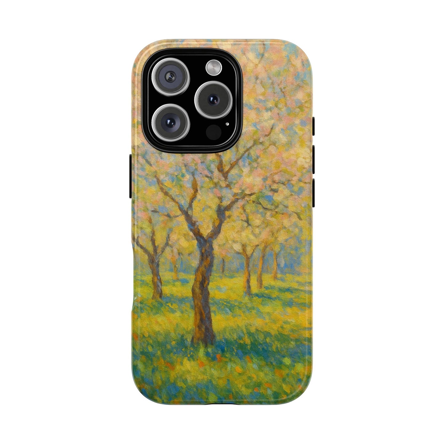Artistic Phone Case, Tough Phone Case, Flower Tree Case, Spring Decor, Unique Phone Cover, Nature Lover Gift