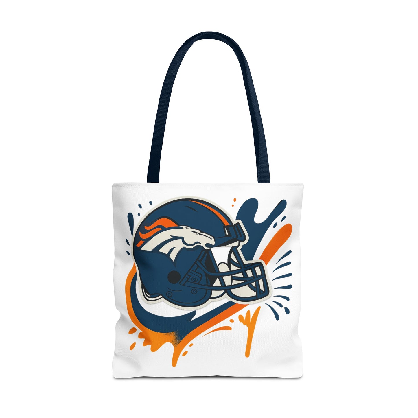 Denver Broncos Sports Tote Bag, Game Day Tote, Football Fan Gift, NFL Accessories, Team Spirit Bag, AOP Design