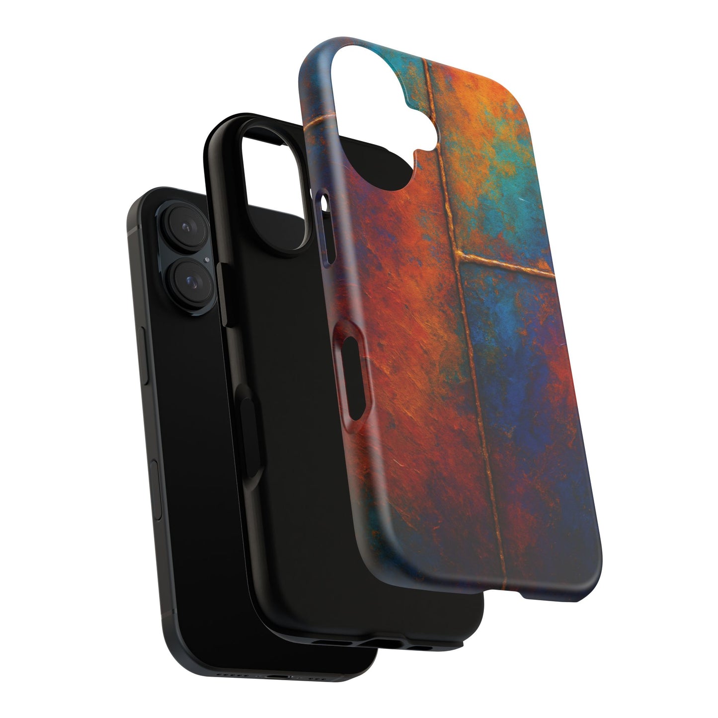 Vibrant Phone Case, Colorful Tough Case Cover, Artistic Phone Protector, Unique Smartphone Accessories, Gift for Tech Lovers