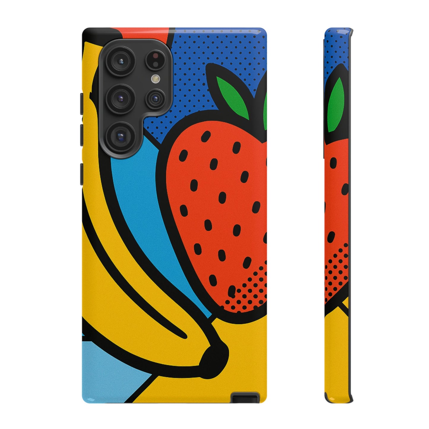 Colorful Fruit Phone Case - Tough Cases - Fun, Vibrant, Unique, Gifts for Friends, Summer Accessories, Trendy Phone Protector