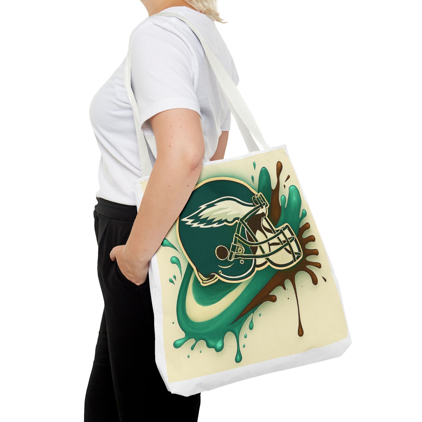 Sports-Themed Tote Bag for Fans | Unique Gift for Game Day, Eco-Friendly Shopping, Beach, Travel, and Everyday Use