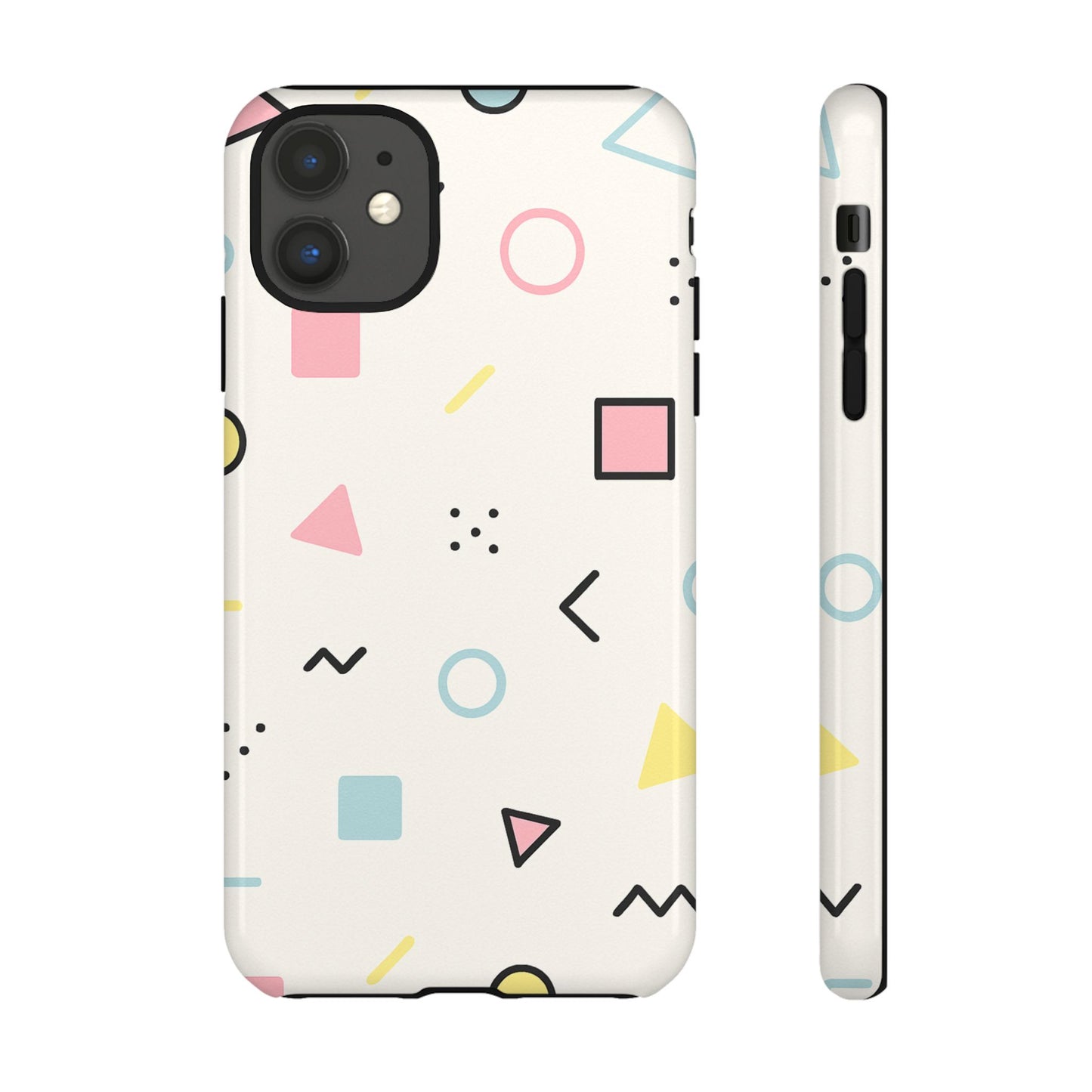 Geometric Phone Case - Stylish Tough Cases for Trendsetters, Unique Phone Covers, Modern Accessories, Gift Ideas for Her