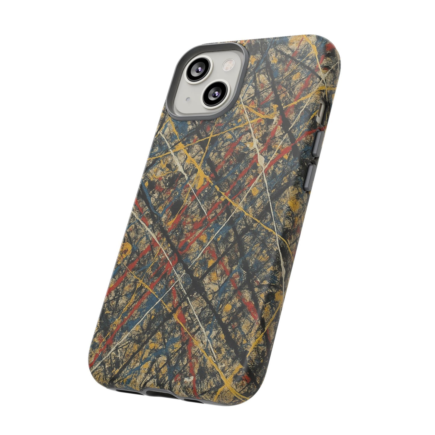 Tough Cases Phone Case - Bold Abstract Design, Stylish Mobile Cover, Unique Gift for Him/Her, Durable Accessory, Trendy Protection