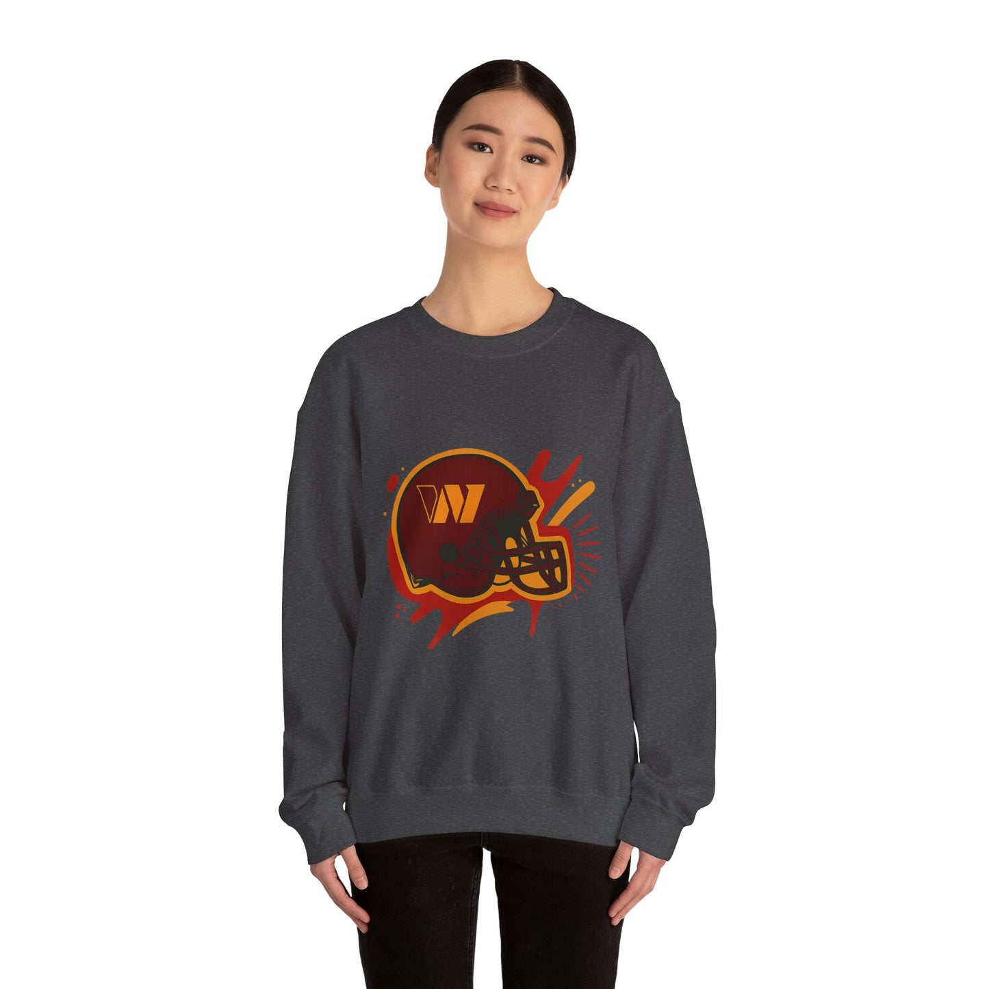 Bold Sports Fan Sweatshirt, Unisex Crewneck for Game Day, Athletic Gift, Cozy Casual Wear, Fall Fashion