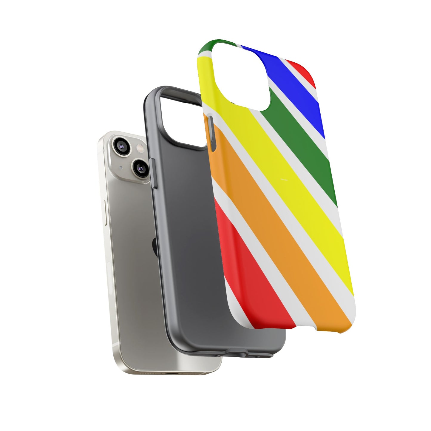 Vibrant Phone Case: Tough Cases, Colorful Phone Cover, Stylish Cell Phone Case, Unique Gift for Her/Him, Trendy Accessory, Summer Vibes