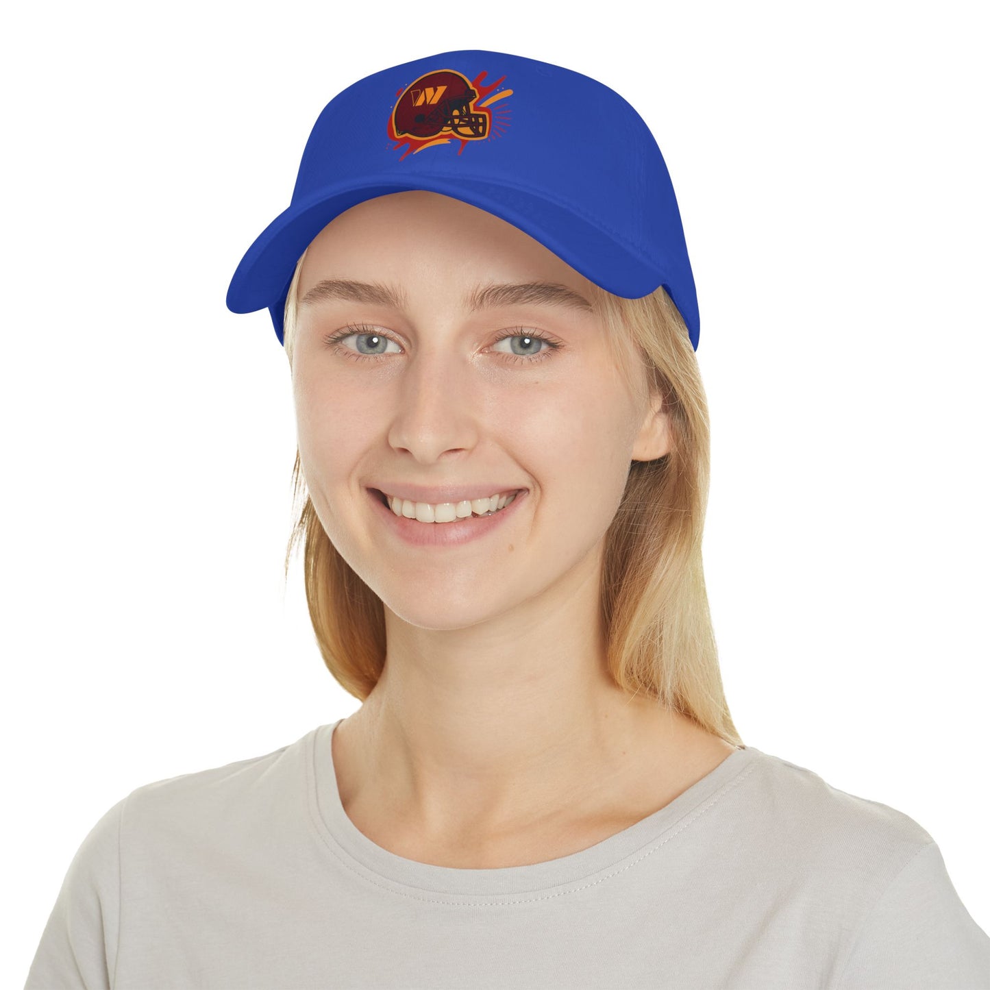 Vibrant Football Cap, Sports Hat for Game Day, Casual Wear, Team Spirit Merchandise, Perfect Gift for Fans