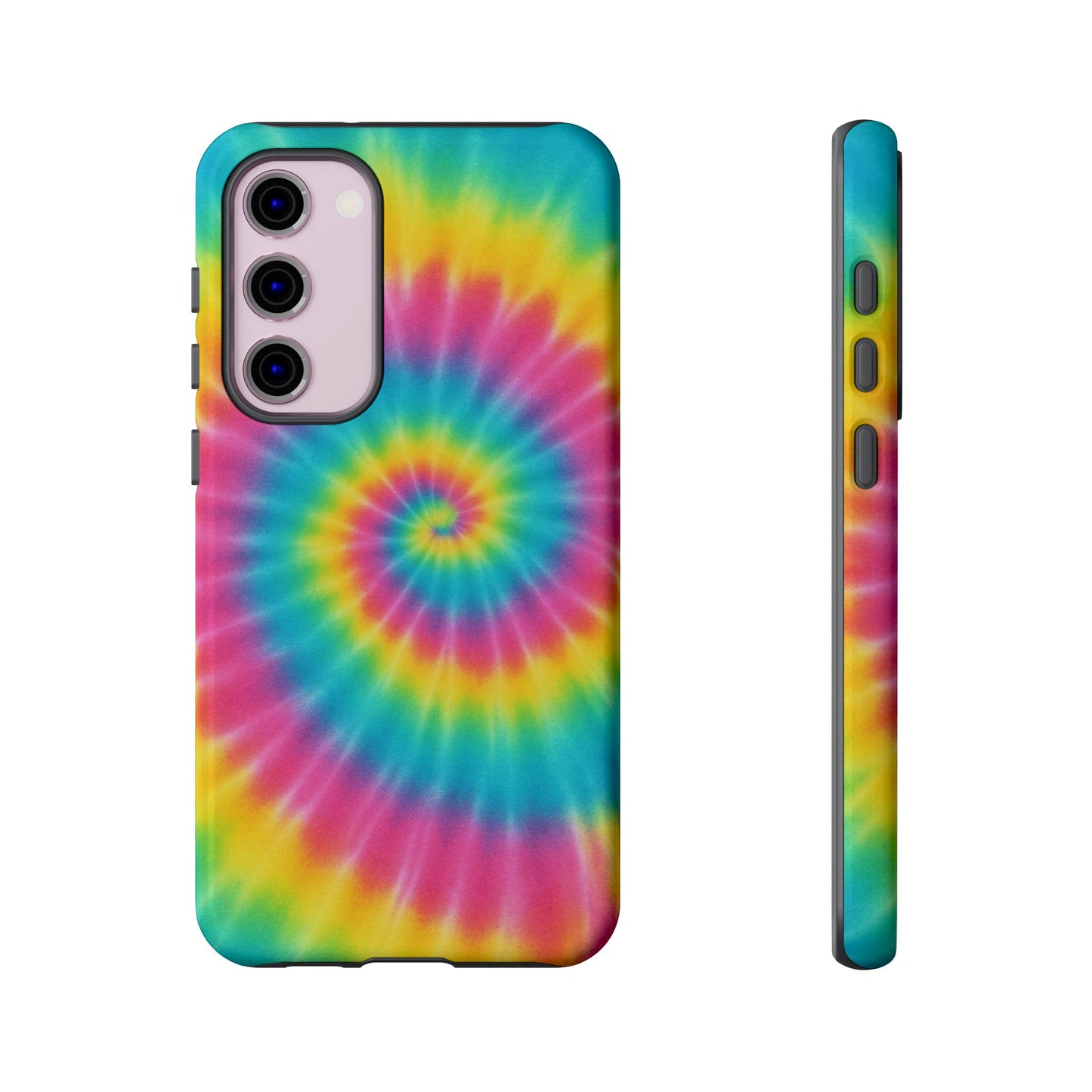 Colorful Tie-Dye Phone Case, Vibrant Phone Cover, Boho Style Accessory, Gift for Teens, Trendy Phone Accessories